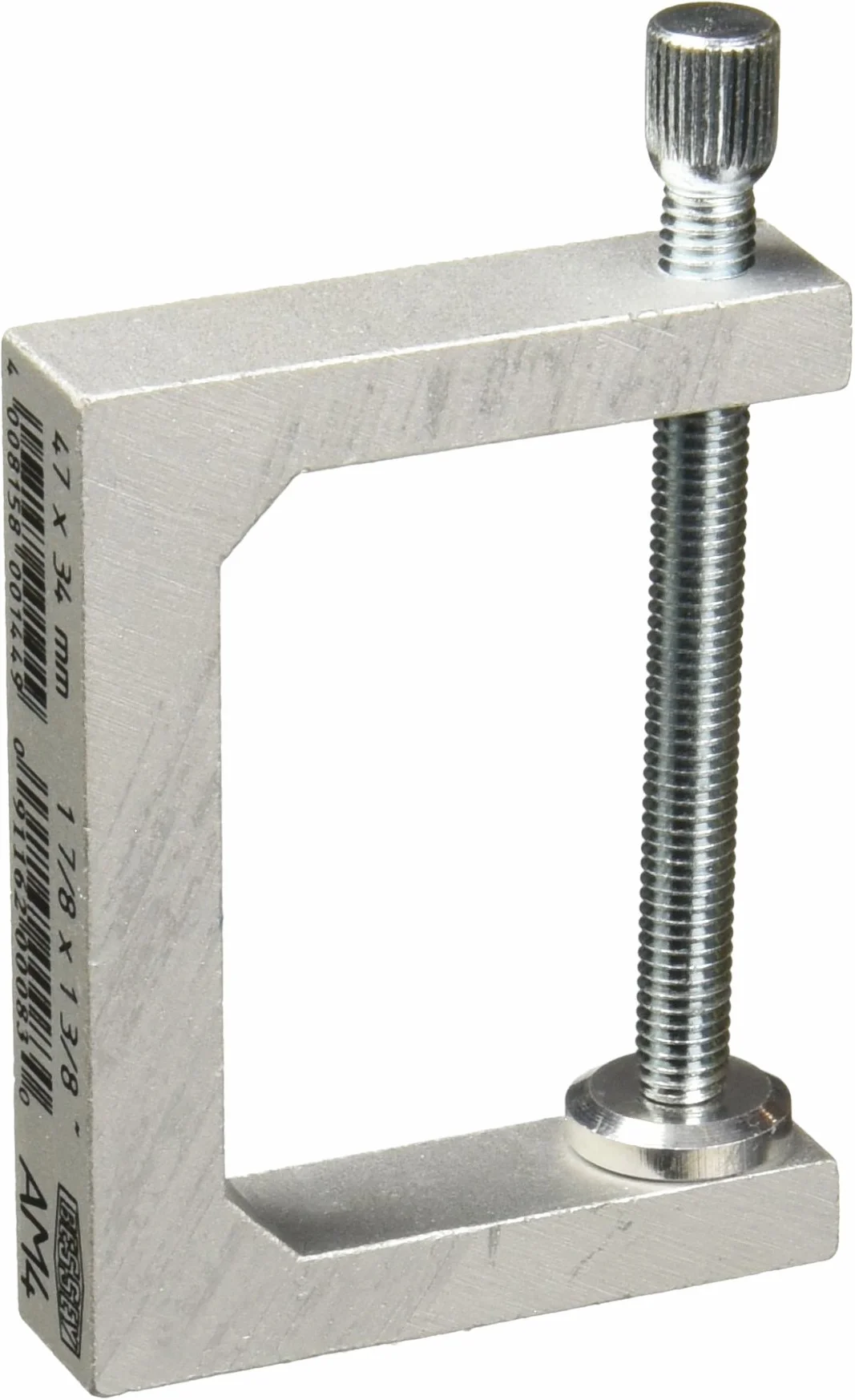 Bessey AM4 Aluminiowy Mini Zacisk, Srebrny, 47 x 34 mm