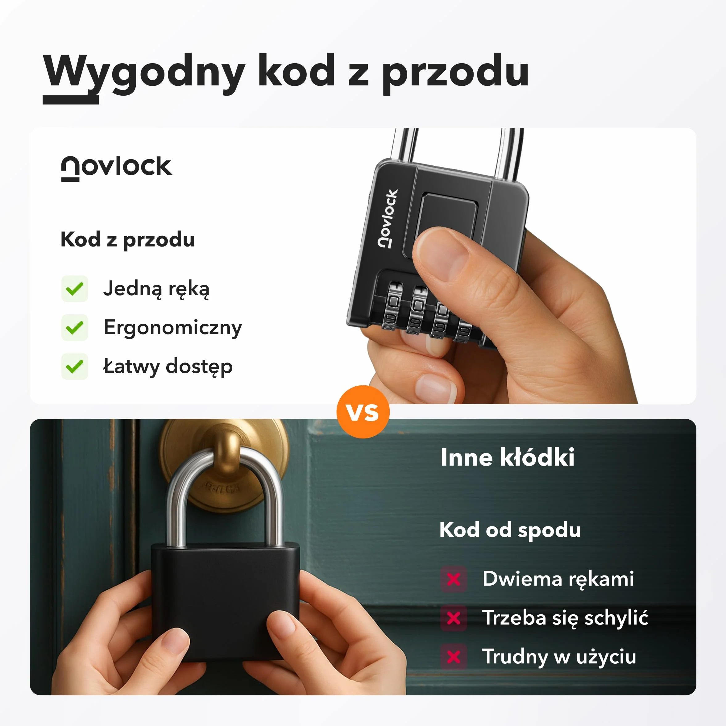 Kłódka szyfrowa – Wodoodporna, wytrzymała i przenośna – Pałąk 7 mm – Do bram, ogrodzeń, szafek, schowków i szaf narzędziowych – 1 sztuka, czarna