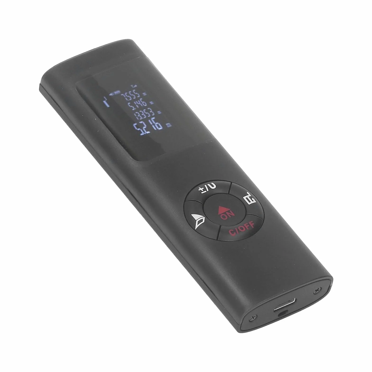 Laserowy Miernik Odległości 60 M Akumulatorowy Cyfrowy Wyświetlacz LCD