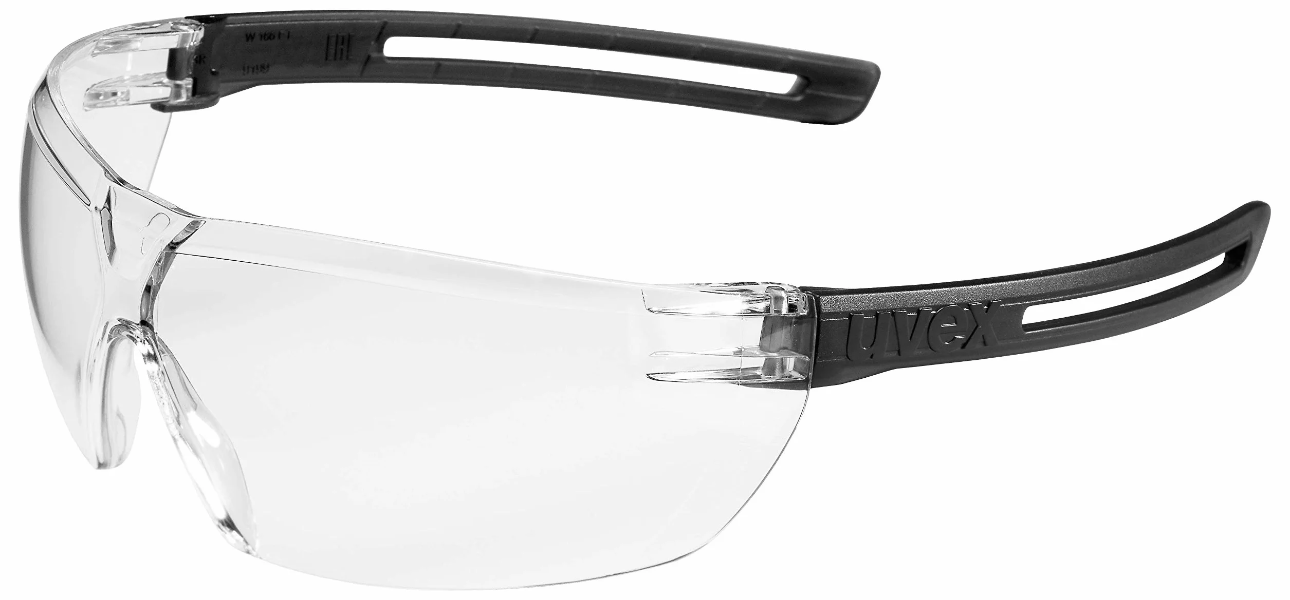 Uvex x-fit 9199 okulary ochronne – odporne na zarysowania i zaparowanie, 100% ochrony przed promieniowaniem UV 400 – okulary ochronne z powlekaną szybą – odporne na chemikalia okulary robocze do