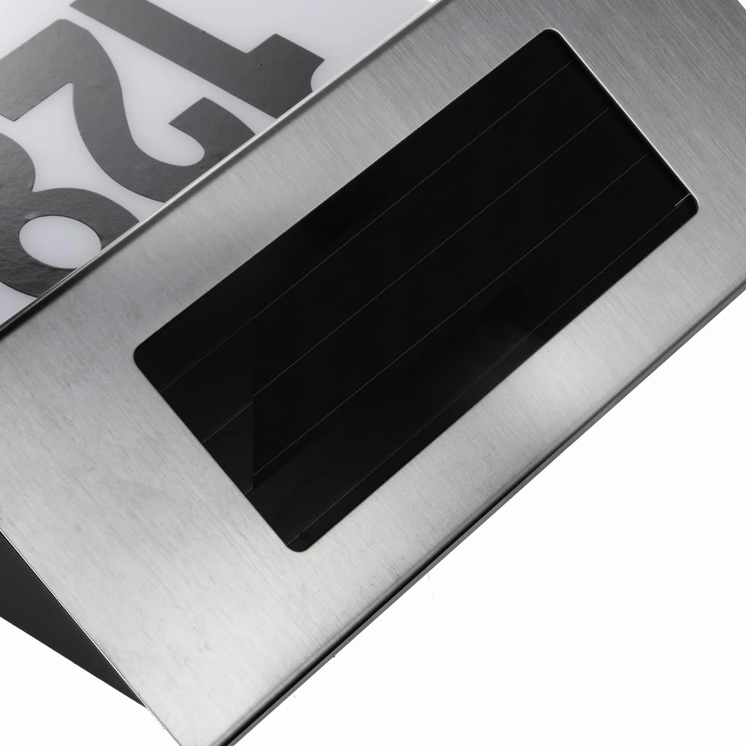 Maclean MCE423 Solarna Lampa LED z Numerem Domu, IP44, 1W, 60lm, 6000K, Akumulator 600 mAh, 2,5V DC 70mA