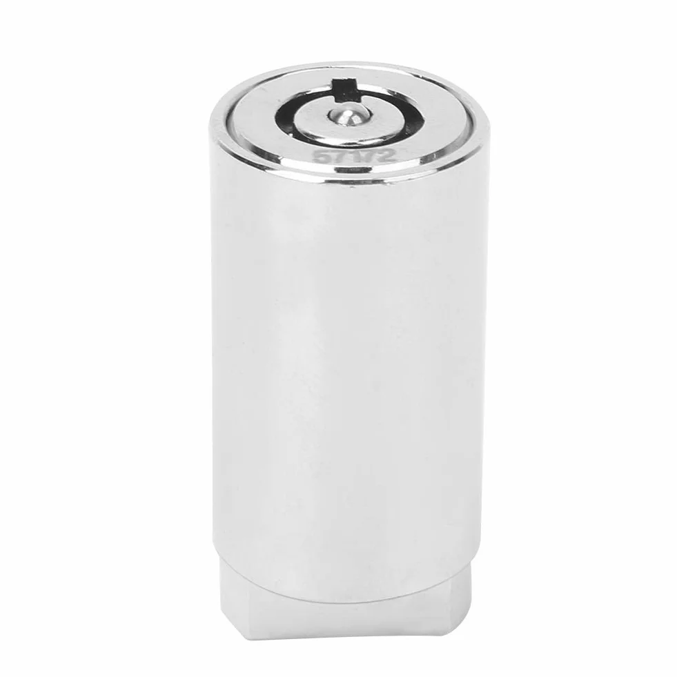 Stop Cynku Kolor Chromu Pojedynczy Klucz Otwierający Cylinder Zamka Automatu do Automatycznych Maszyn do Sprzedaży Sejf