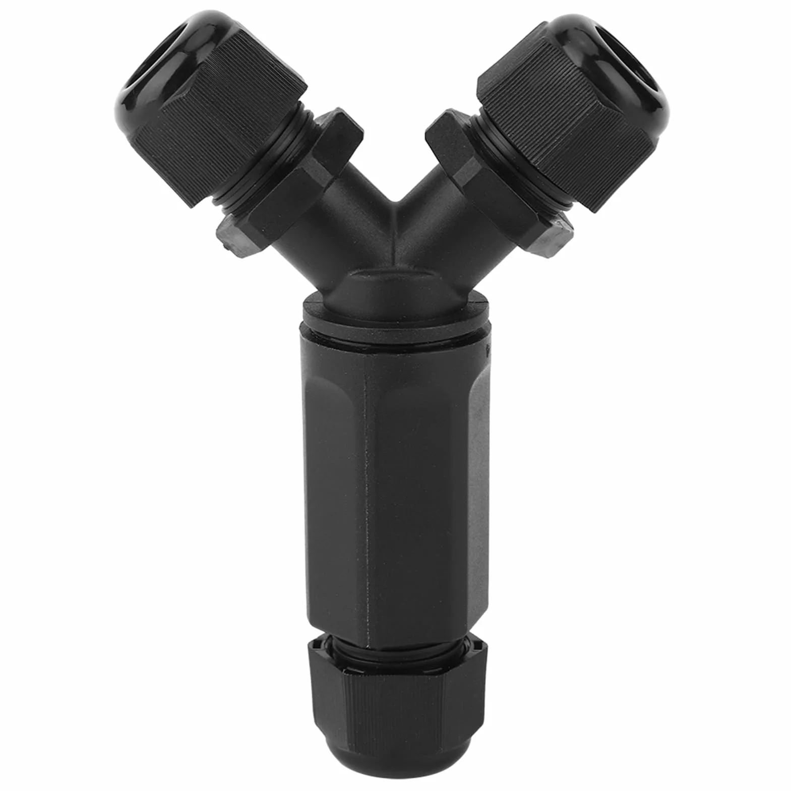 LED IP68 wasserdichte Stecker 3-Wege-3-Pin-Y-Typ-Kabelstecker