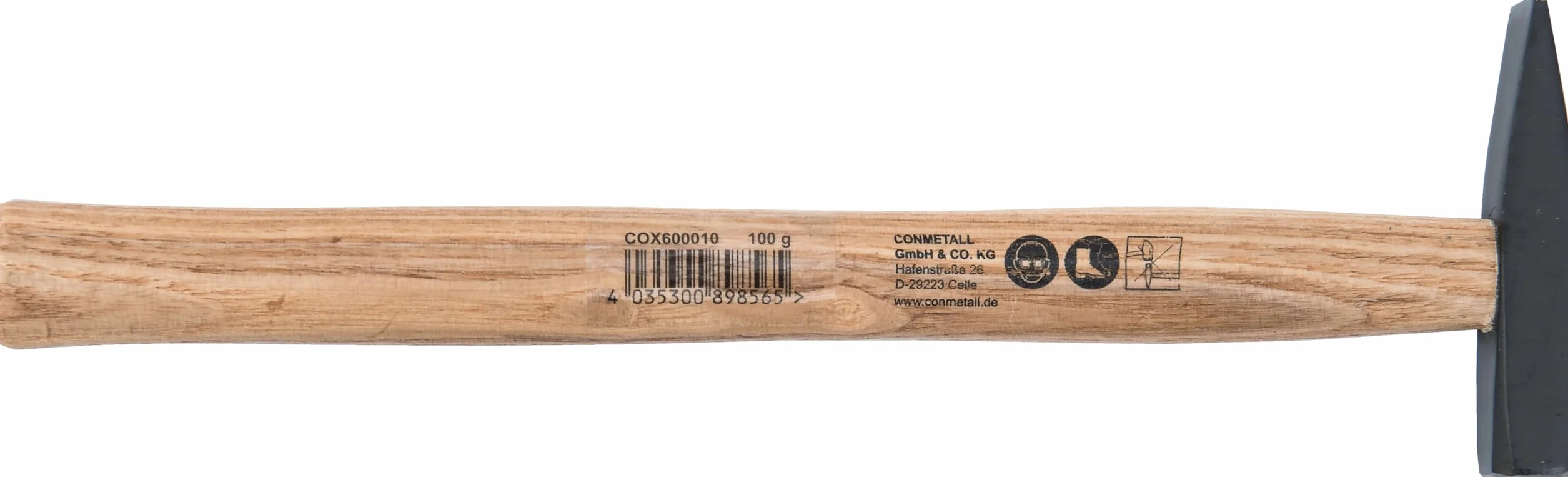 Connex Młotek ślusarski 100 g drewniany trzonek narzędzie COX600010