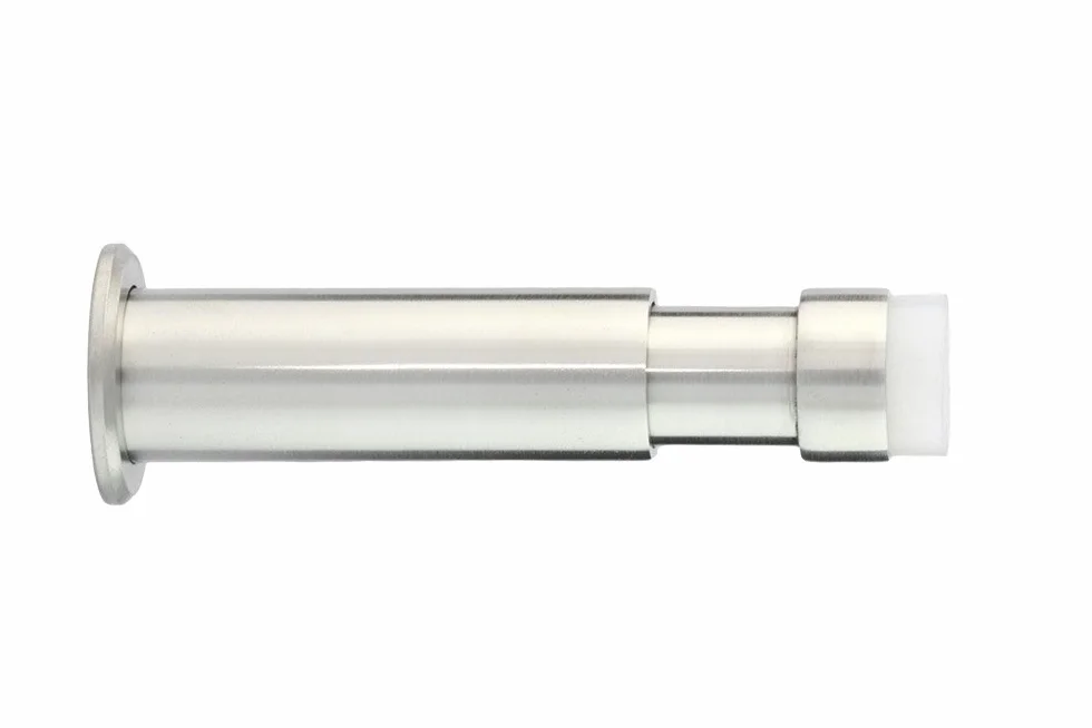 Sprzętu EVI 040182BTPRAM drzwiowy do ściany, nici, Inox mate-182-B, w regulacji 88-120mm