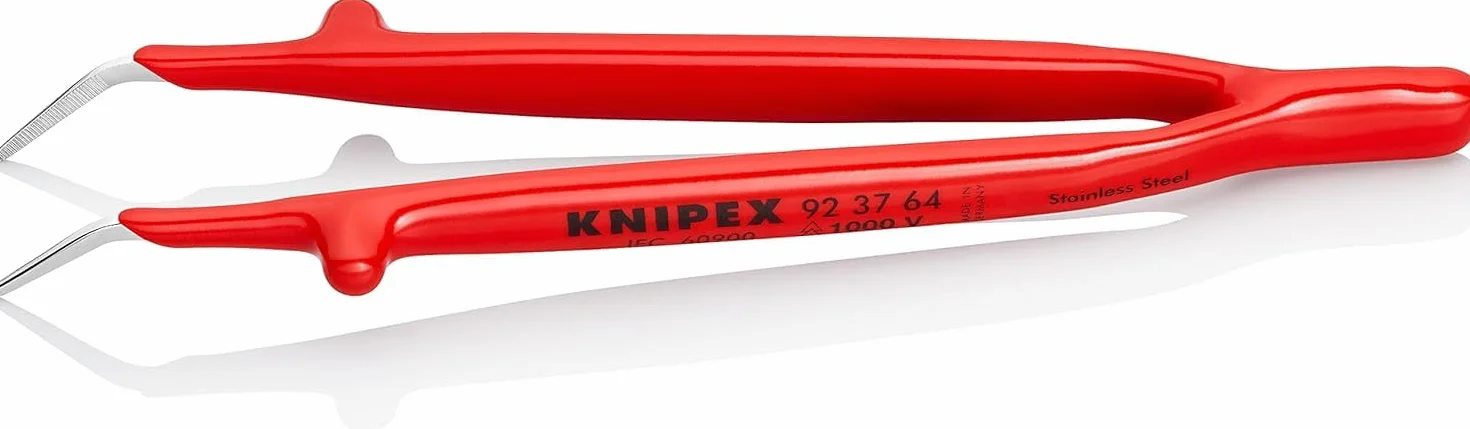 KNIPEX Pinceta uniwersalna izolowane izolowane zanurzeniowo 148 mm, 92 37 64