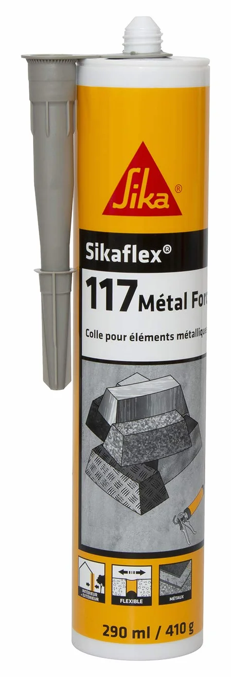 Sika Flex Klej Budowlany Jasnoszary 290 ml
