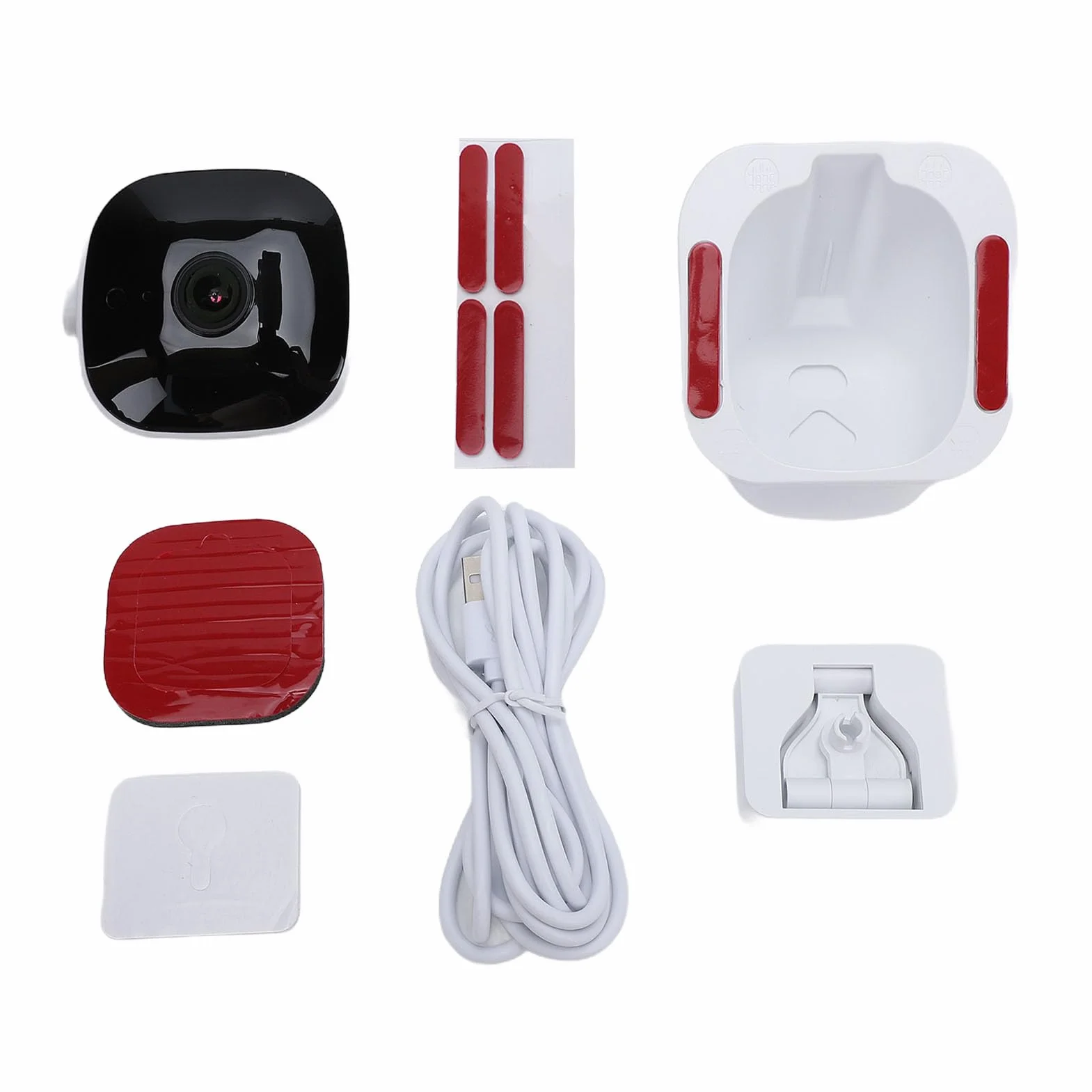 Bewinner Kamera Bezpieczeństwa 2K do Okien z rozdzielczością 4 MP, Wi-Fi 5 GHz 2,4 GHz, Mocowanie Bez Wiercenia, Szeroki Kąt Widzenia 140°, Detekcja Ruchu AI do Monitorowania Domu