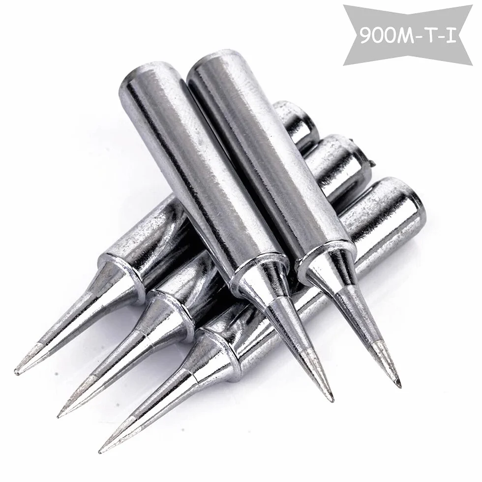 10pcs 900M-T Soldering Iron Tips Solder Iron Replacement Tip Soldering Bits Welding Equipment & Acessories (900M-T-I)