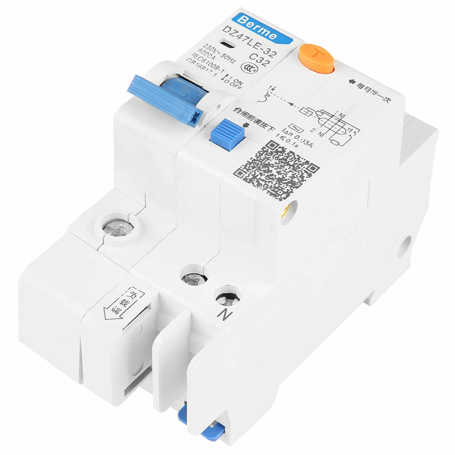Wyłącznik Różnicowoprądowy 1P+N C32 30mA 230V
