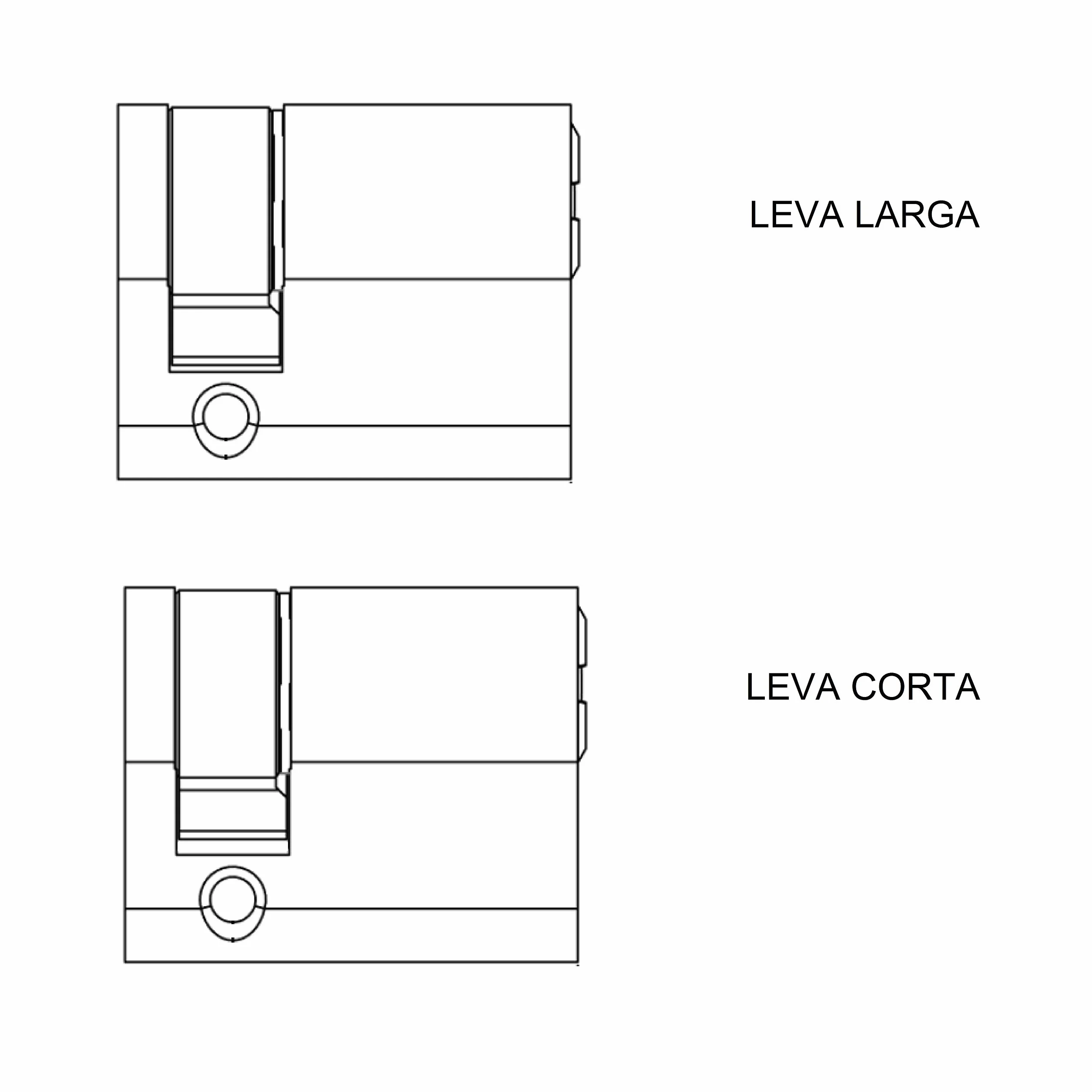 Tesa Assa Abloy T6554010L T60 wkładka bezpieczeństwa wkładka europrofilowa 40x10 mm mosiądz do drzwi i zamków europrofilowych idealna do wymiany i nowych instalacji wkładka z gałką