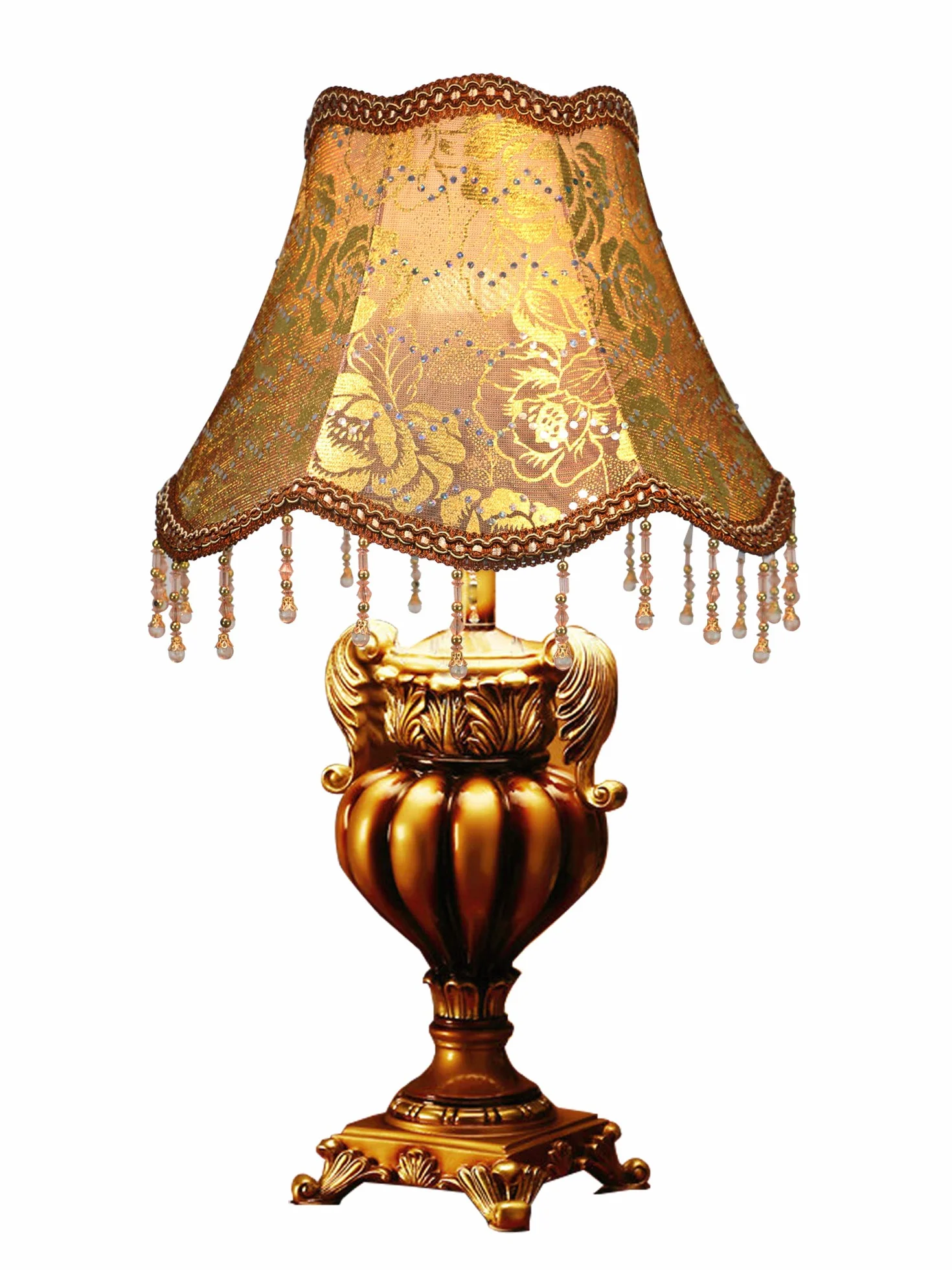 Retro Palace Klosz do Lampy Wiszącej Ręcznie Robione E14/E27 13x25x20cm Brązowy