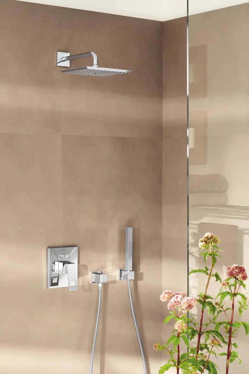 GROHE Eurocube Jednouchwytowa bateria wannowa