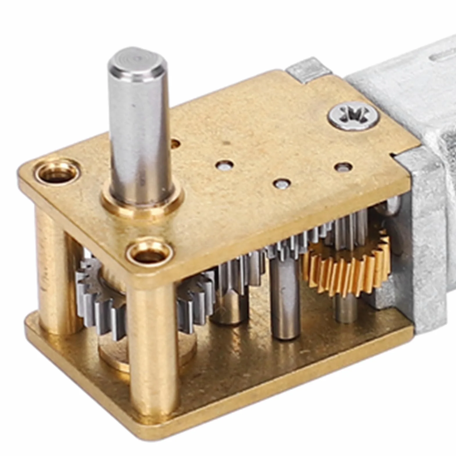Mini Metalowy Silnik z Przekładnią zębatą Silnik Redukcyjny Prędkości CW CCW Motoreduktor Mikro Reduktor Przekładni ślimakowej Szczotka Silniki Prądu Stałego DC12V (DC12V381RPM)