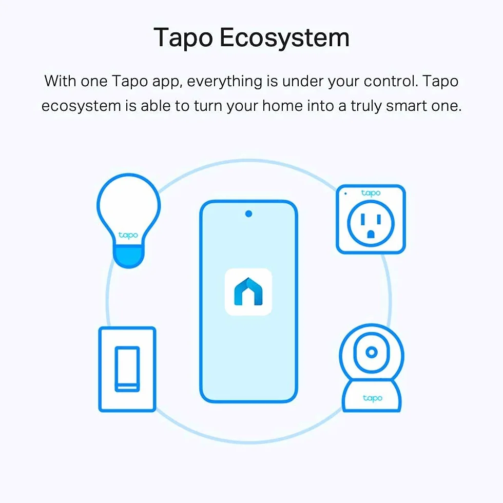 TP-Link Tapo L510E | Inteligentna żarówka Wi-Fi E27 | Białe światło | Ściemnialna | 806 lm | 8.7 W | Kompatybilna z Alexa i Google Home