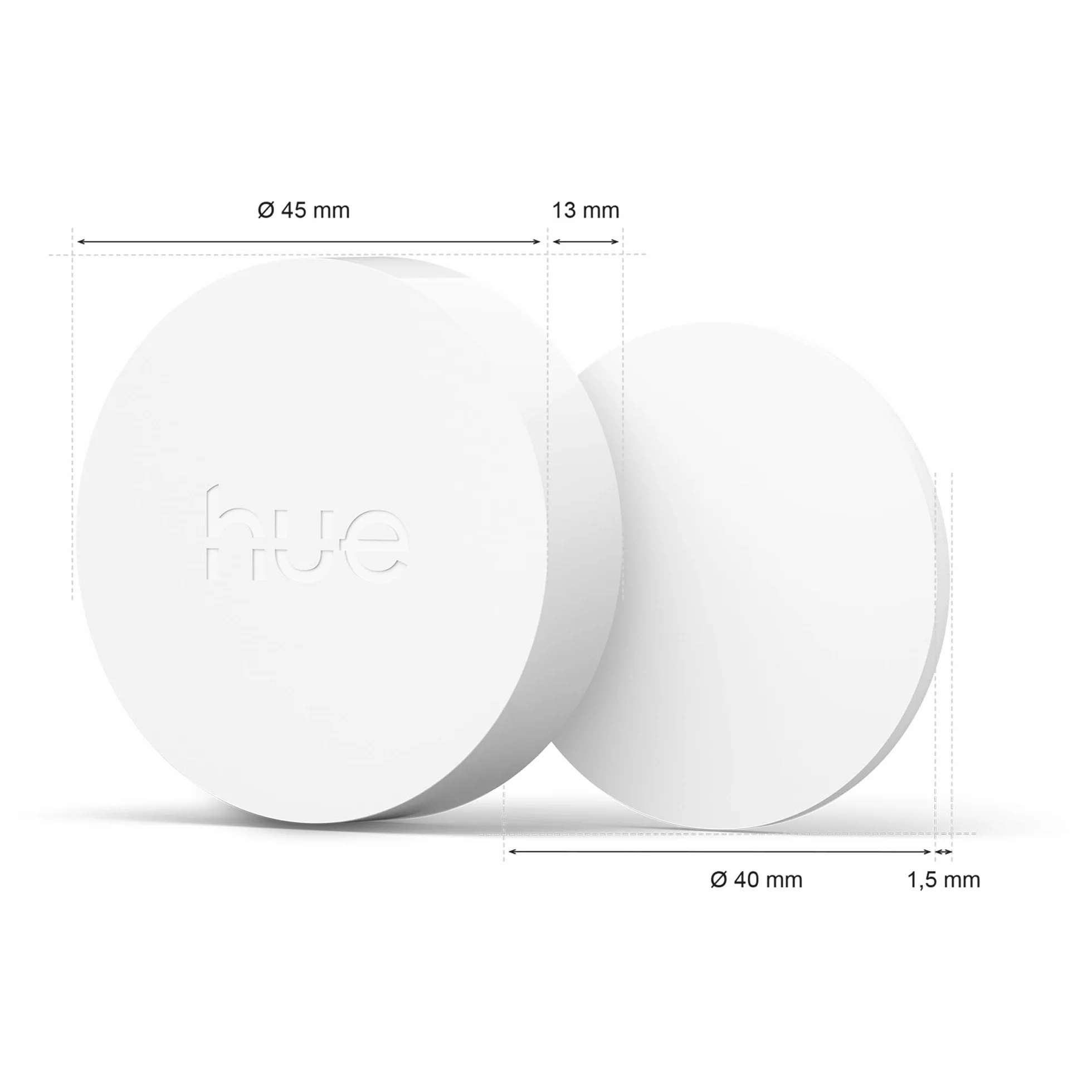 Philips Hue Inteligentny Przycisk Akcesorium inteligentnego oświetlenia. Bezprzewodowe sterowanie oświetleniem domowym, salon, sypialnia, nowa generacja
