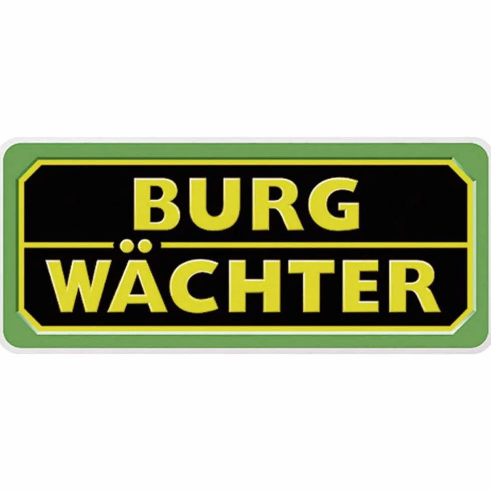 BURG-WÄCHTER Winsafe WR 60 BR SB zasuwa do okien i drzwi 45 x 80 x 34 mm szarobrązowy
