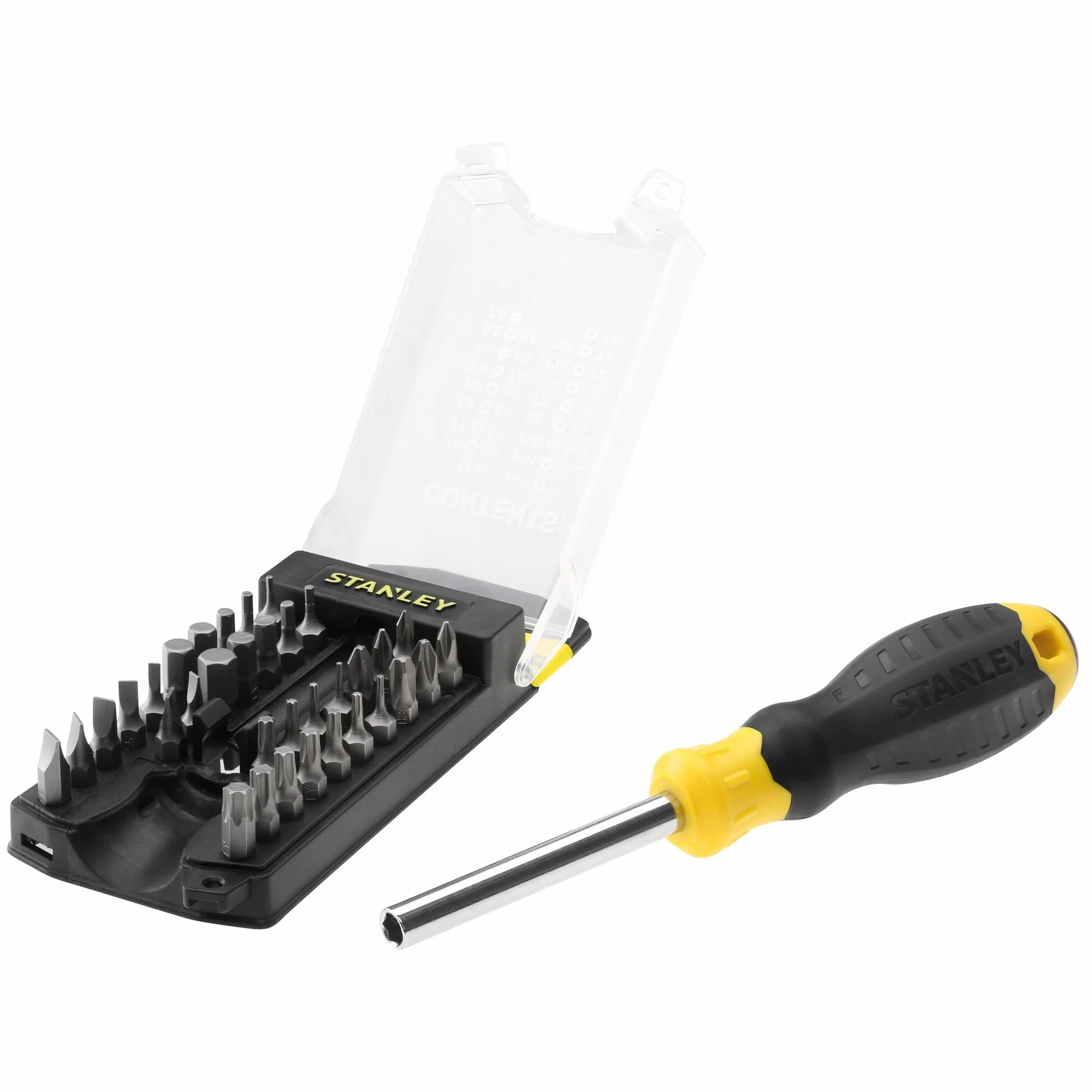 Stanley, Multibit - wkrętak/śrubokręt z zestawem bitów 34 szt., STHT0-70885