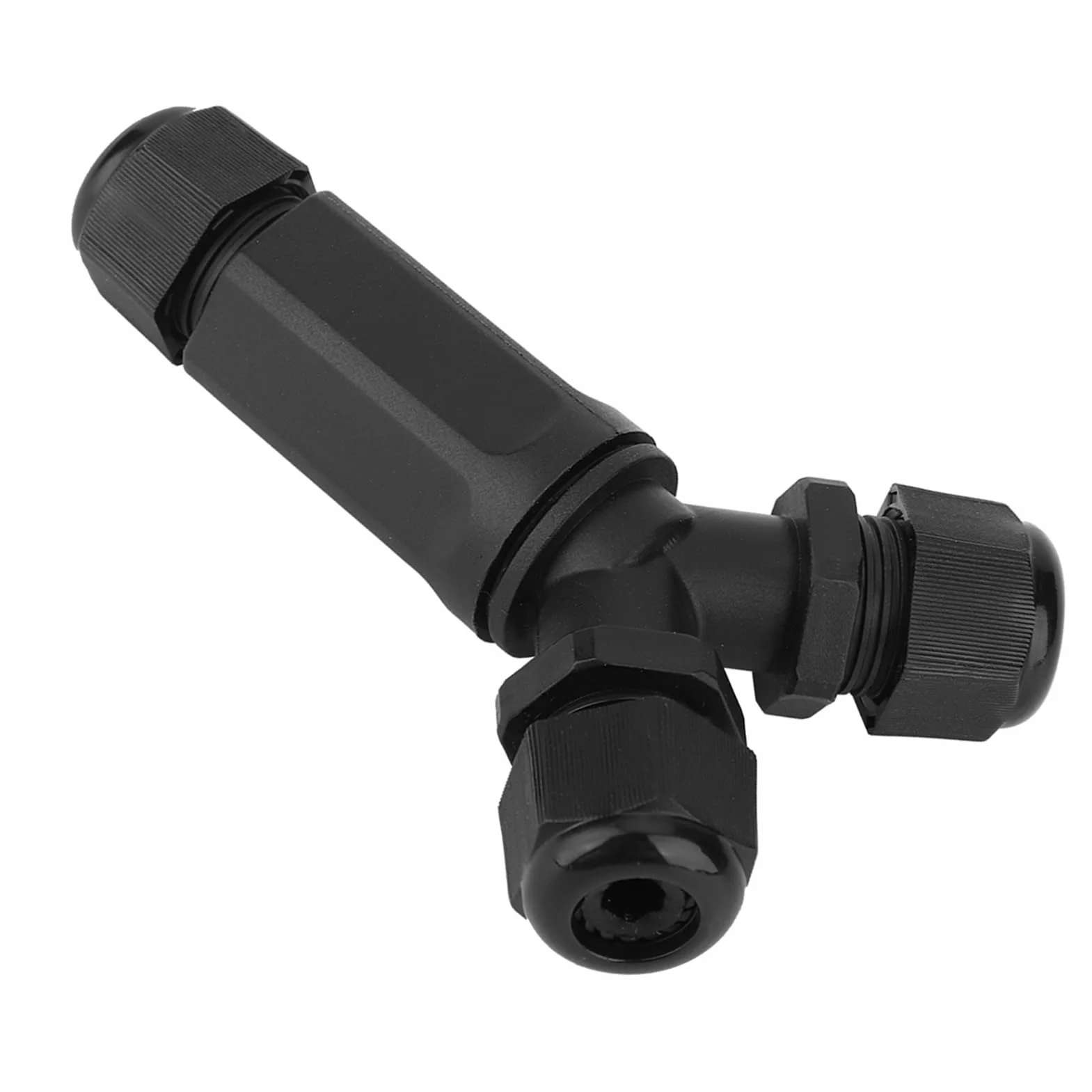 LED IP68 wasserdichte Stecker 3-Wege-3-Pin-Y-Typ-Kabelstecker