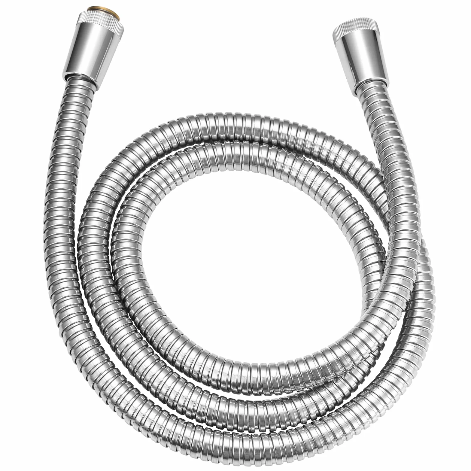 Wąż prysznicowy 1,8 m, zamiennik węży prysznicowych ze stali nierdzewnej, 9,2 mm, wewnętrzny, uniwersalny standardowy G1/5.1 cm, duży otwór, zapobiegający zagięciom i szczelnym wężom