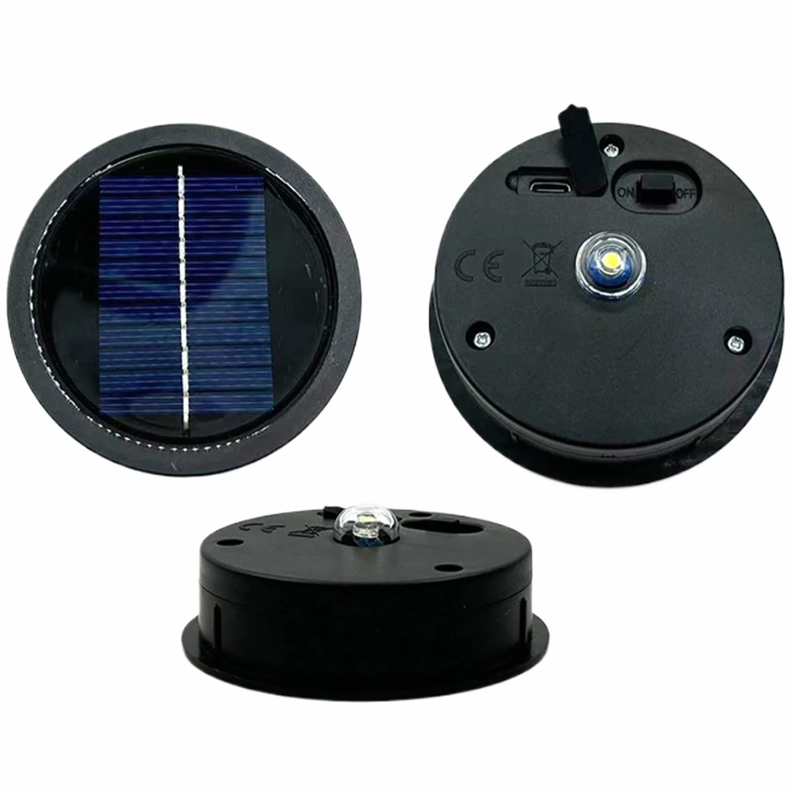 Części Zamienne do Lamp Solarnych | Pokrywki Zamienne Do Oświetlenia,Jasne Długotrwałe Akcesoria do Latarni Ogrodu Tarasu i Ścieżek