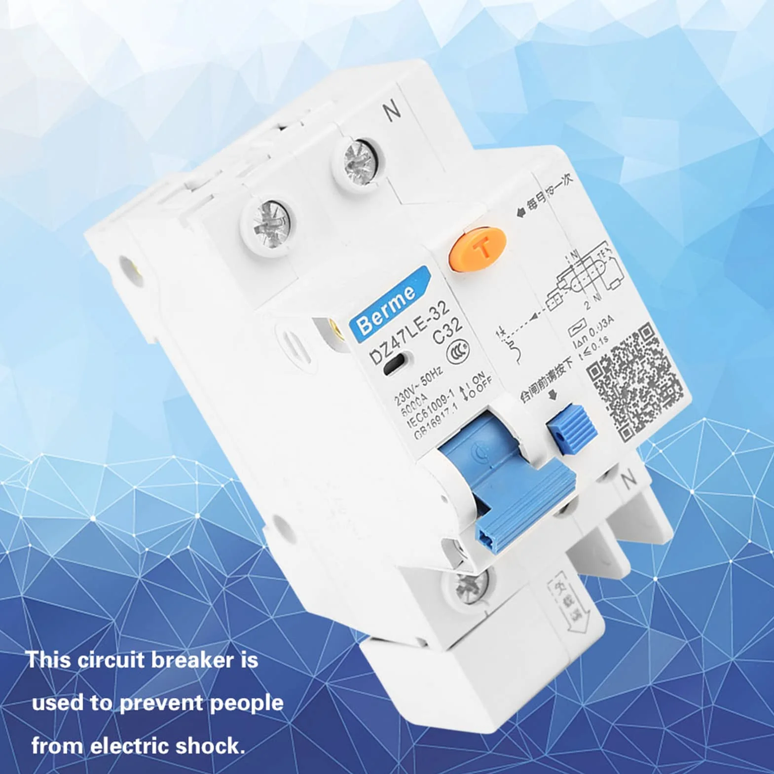 Wyłącznik Różnicowoprądowy 1P+N C32 30mA 230V