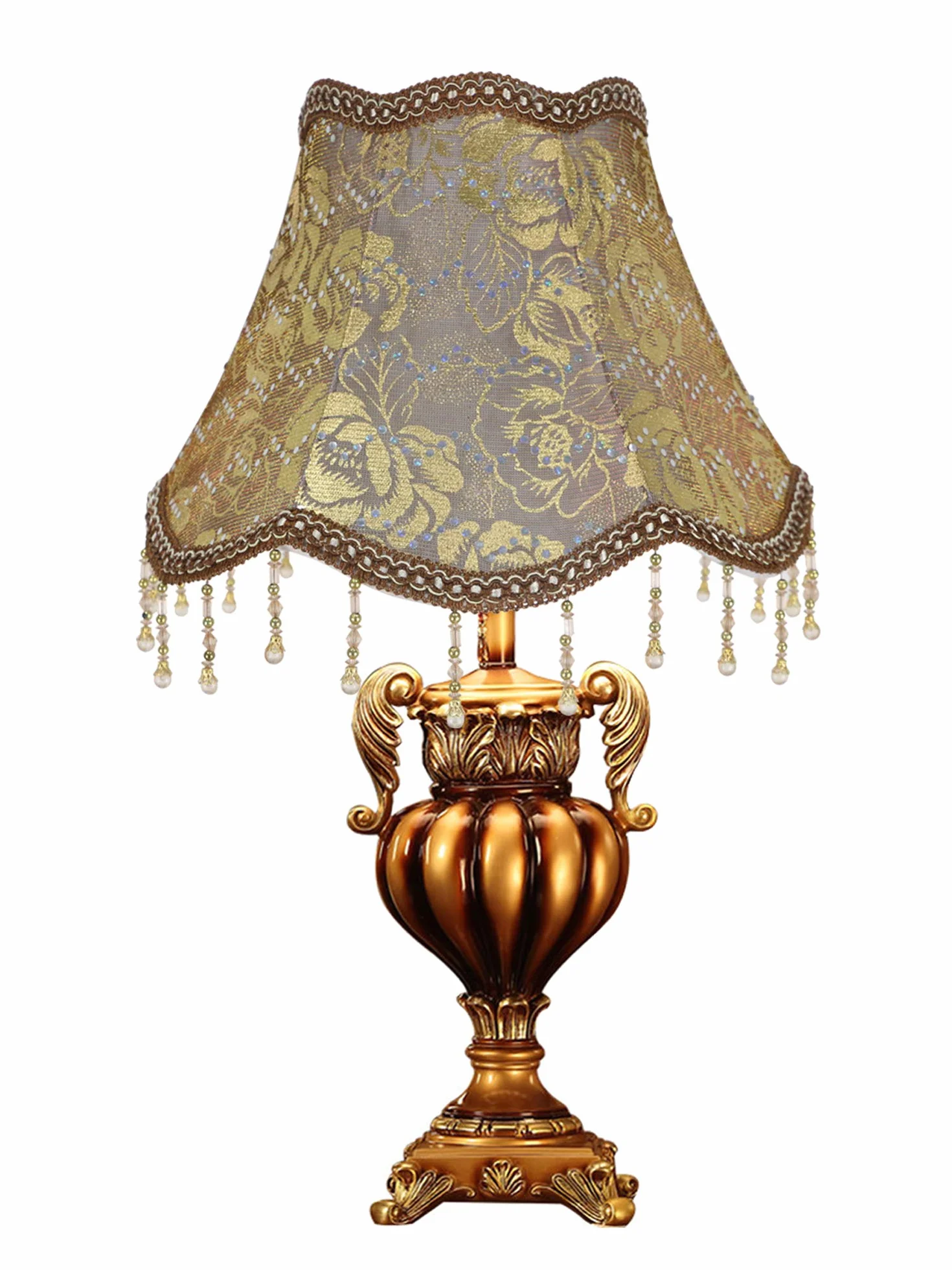 Retro Palace Klosz do Lampy Wiszącej Ręcznie Robione E14/E27 13x25x20cm Brązowy