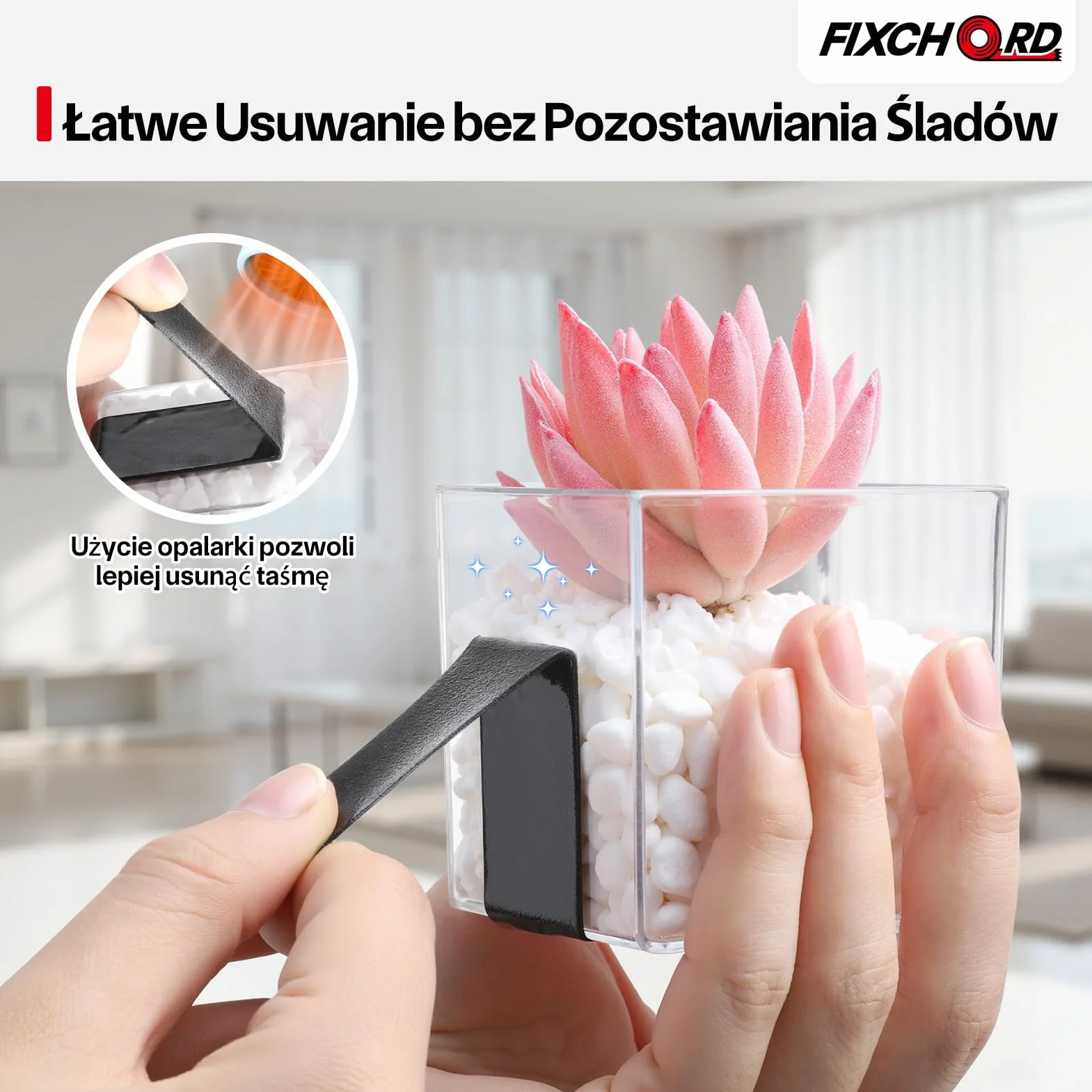 Taśma Dwustronna Heavy Duty 10m×25mm Wodoodporna Akrylowa Piankowa Montażowa