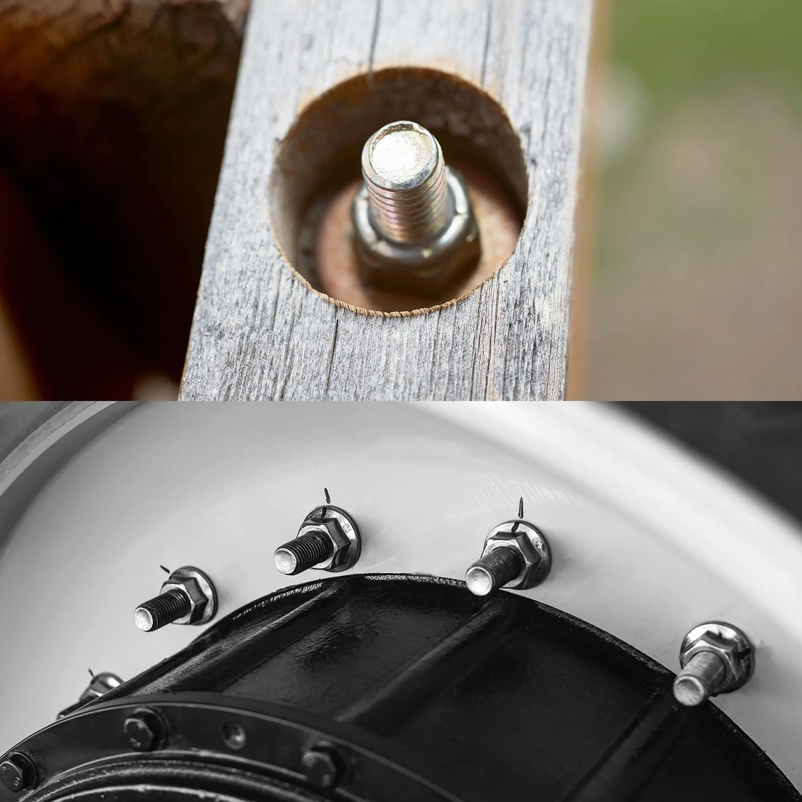 QUARKZMAN M4 x 0,7 mm, samoblokujące się nakrętki sześciokątne, kołnierzowe szczelne, antypoślizgowa metryczna nakrętka kołnierzowa ze stali nierdzewnej 304, pełny gwint, polerowane wykończenie,