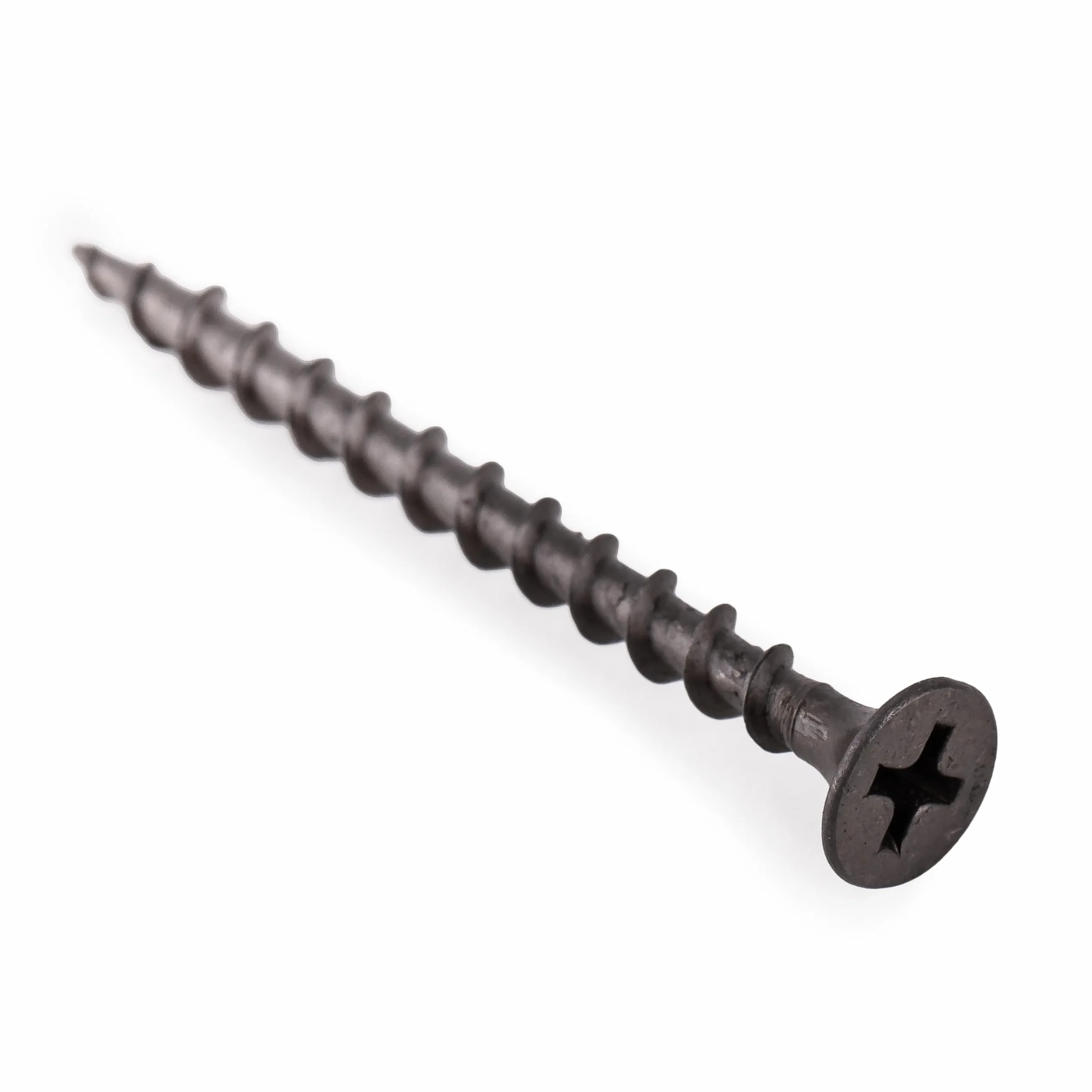 MIVOS Wkręty fosfatowane czarne 45 x 3,5 mm 100 sztuk do płyt gipsowo-kartonowych drewna
