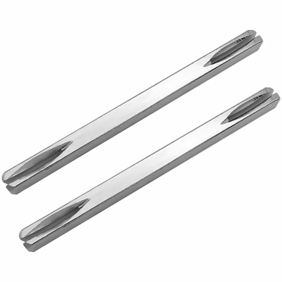 Trzpień czworokątny 8 mm x 120 mm stalowy do okien i klamek, srebrny