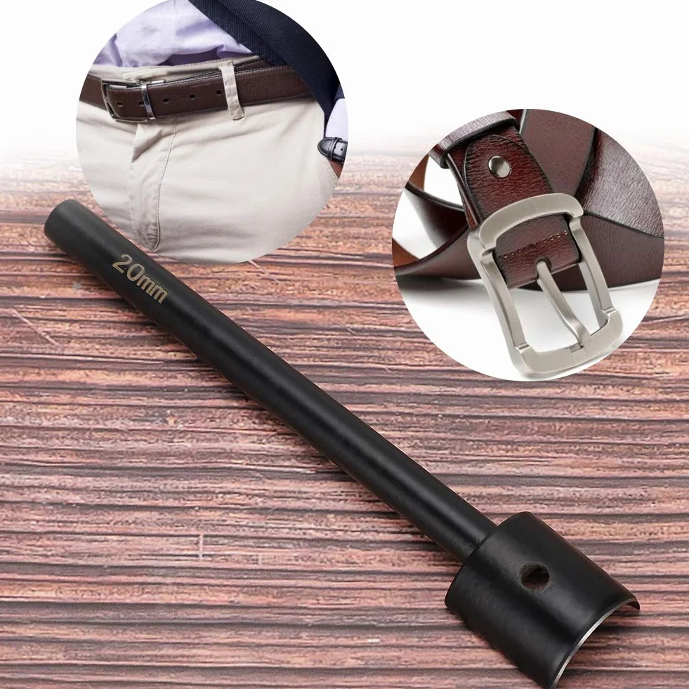 Półokrągły Dziurkacz Skórzany 20mm Narzędzie DIY do Narożników