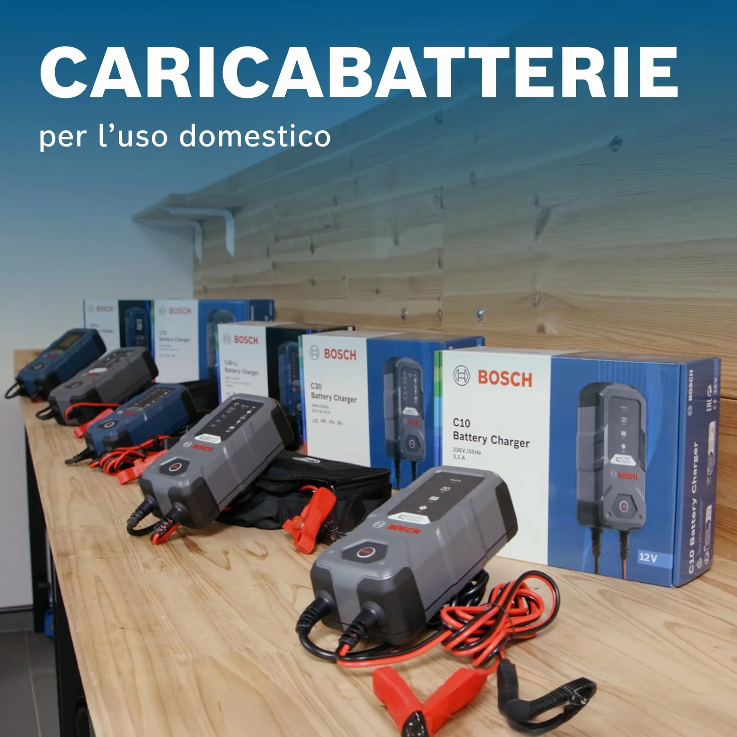 Bosch Kabel przyłączeniowy do ładowarek 40 A oczka M6 52 cm część zamienna