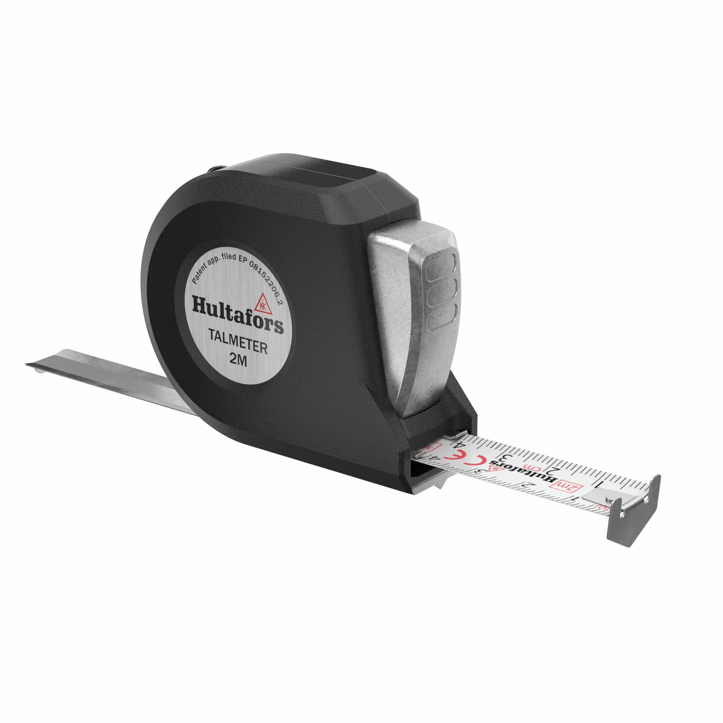 Hultafors 359103 "TALMETER 2m" miara oznaczania - czarny/szary