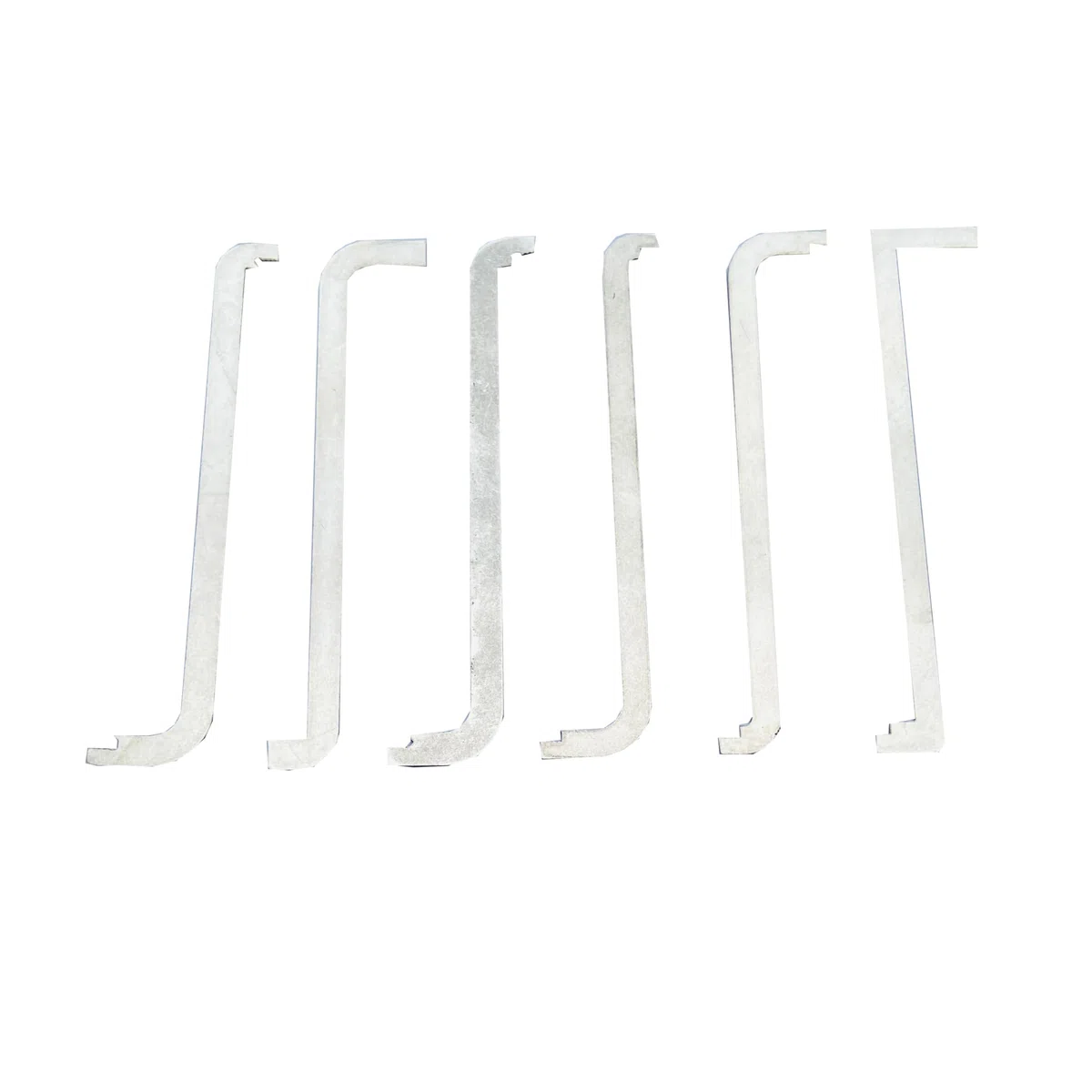 Narzędzia ślusarskie Haoshi Lock Picking klucz napinający (6 szt.)
