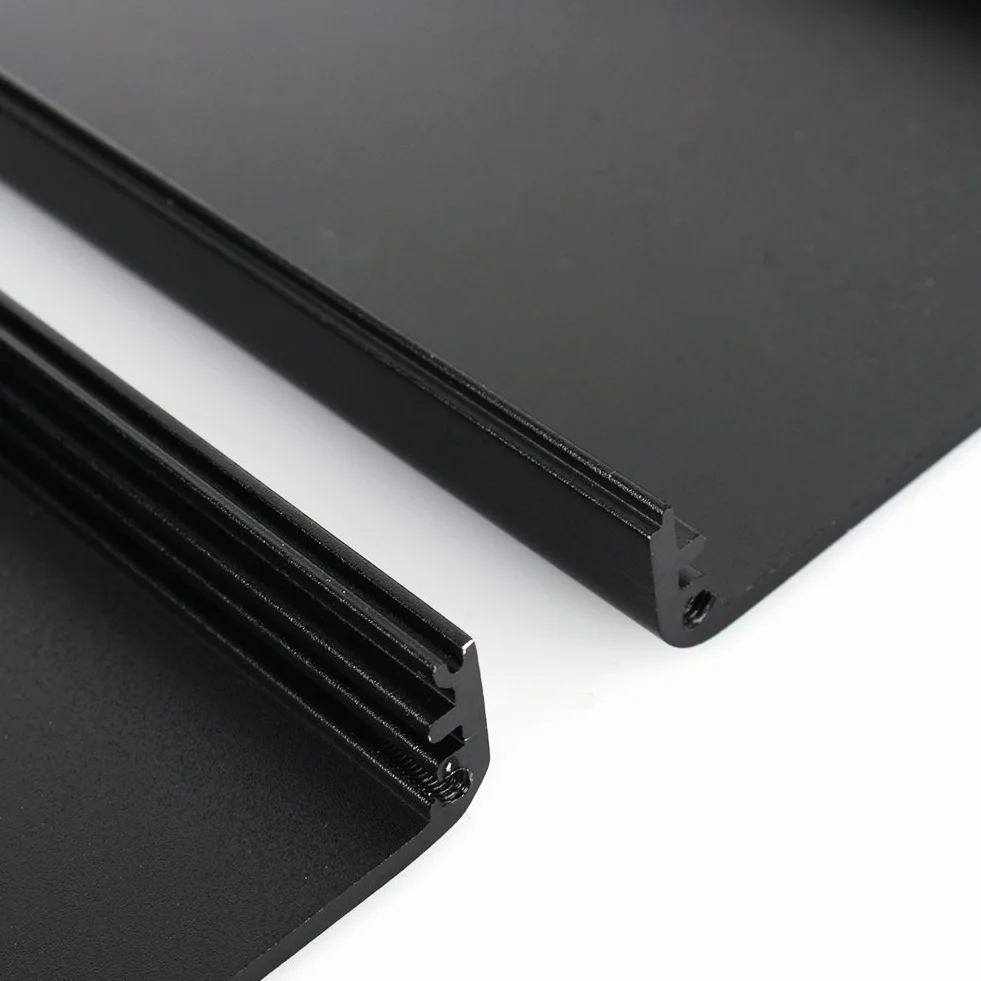 Aluminiowa skrzynka obwodu PCB, obudowa instrumentów, obudowa projektu elektronicznego DIY ze śrubami
