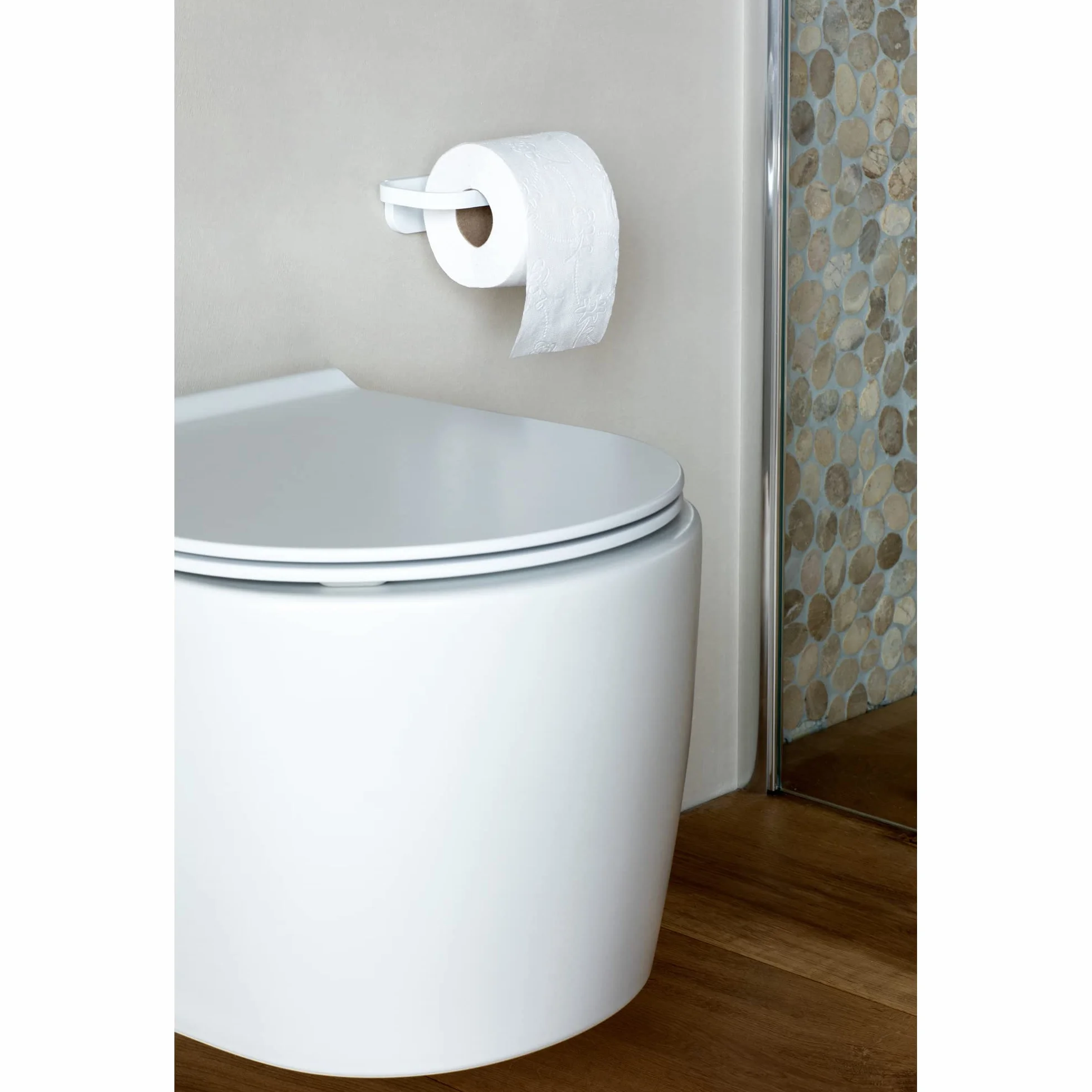 Brabantia Mindset Uchwyt na Rolkę Papieru Toaletowego Fresh White 4.2 x 8.6 x 14 cm