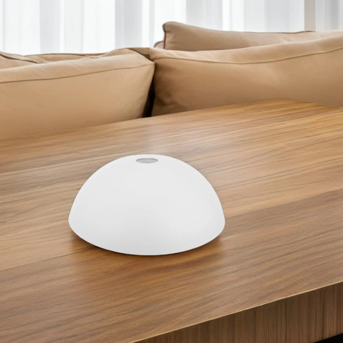 3 Sztuki Częściowy Plastikowych Kloszy Kształcie Grzyba Osłony Żarówek Wentylatorów Sufitowych Klosze Do Lamp Podłogowych Kinkietów i Żyrandoli Łatwe Montażu i Czyszczeniu Do