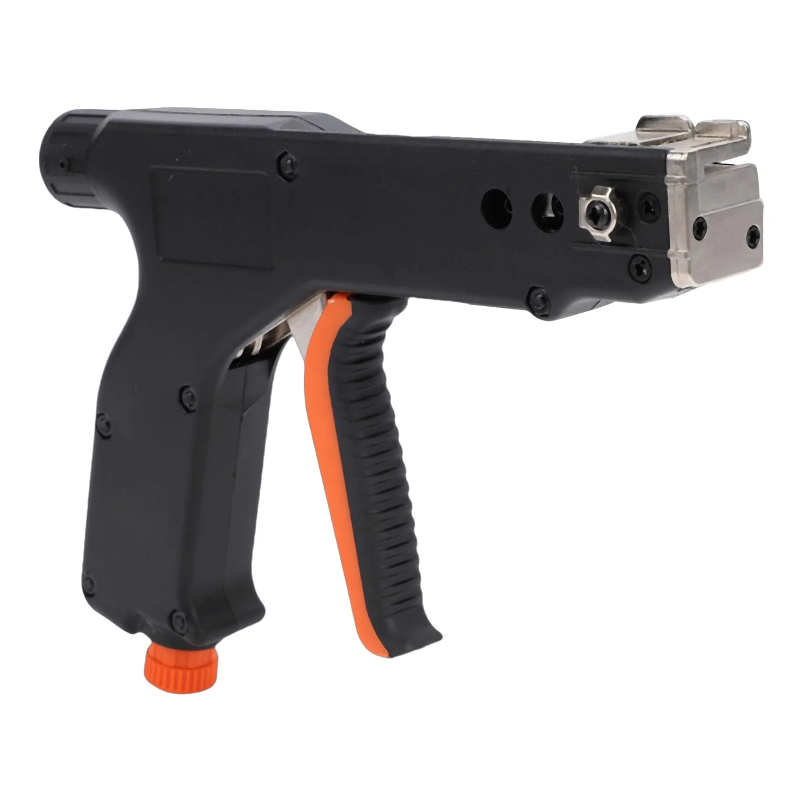 Eujgoov Pistolet do Opasek Kablowych, Samoblokujące Szczypce Nastawne ze Stali Wysokowęglowej do Nylonowych Opasek Kablowych 2–12 Mm, z Narzędziem Automatycznego Odcinania