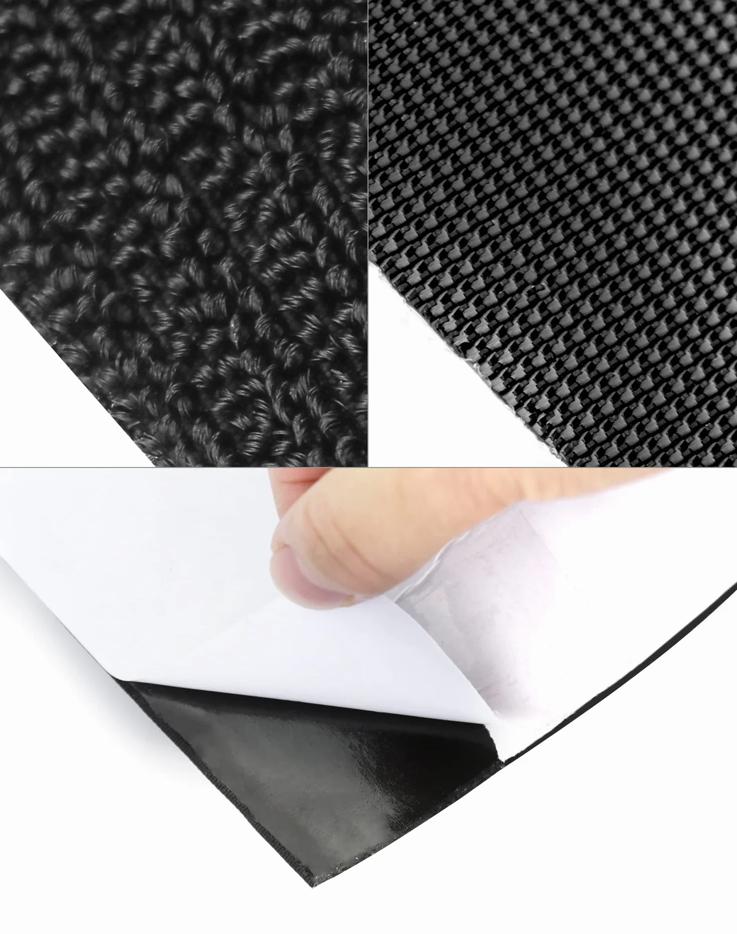 QWORK® Samoprzylepna taśma rzepowa Extra Strong - 11cm x 2M - Nylonowa taśma rzepowa nadająca się do cięcia do mocowania poduszek na kanapie, dywanów, pedałów gitarowych, zarządzania kablami