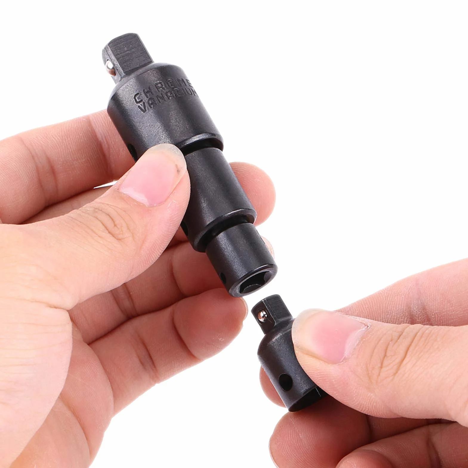 Akozon Zestaw adapterów zwiększających i redukcyjnych 4 szt. Adapter Konwerter 1/2"1/4" 3/8"Do nasadek i końcówek