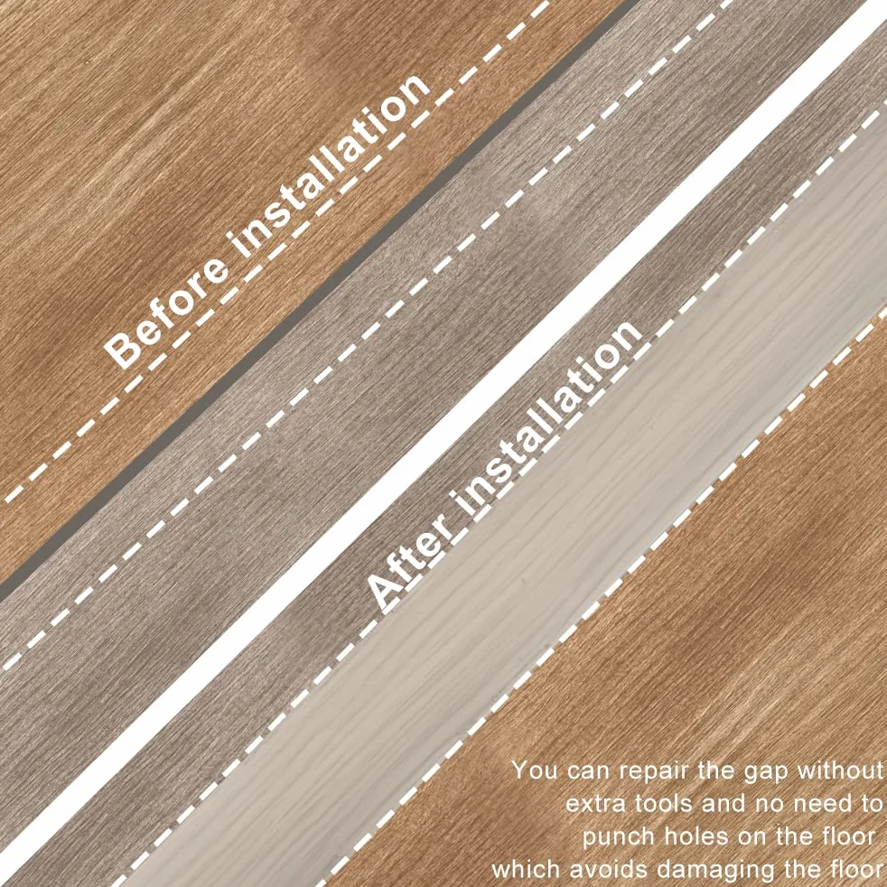 Listwa przejściowa do podłóg laminowanych 2 m x 5 cm samoprzylepna