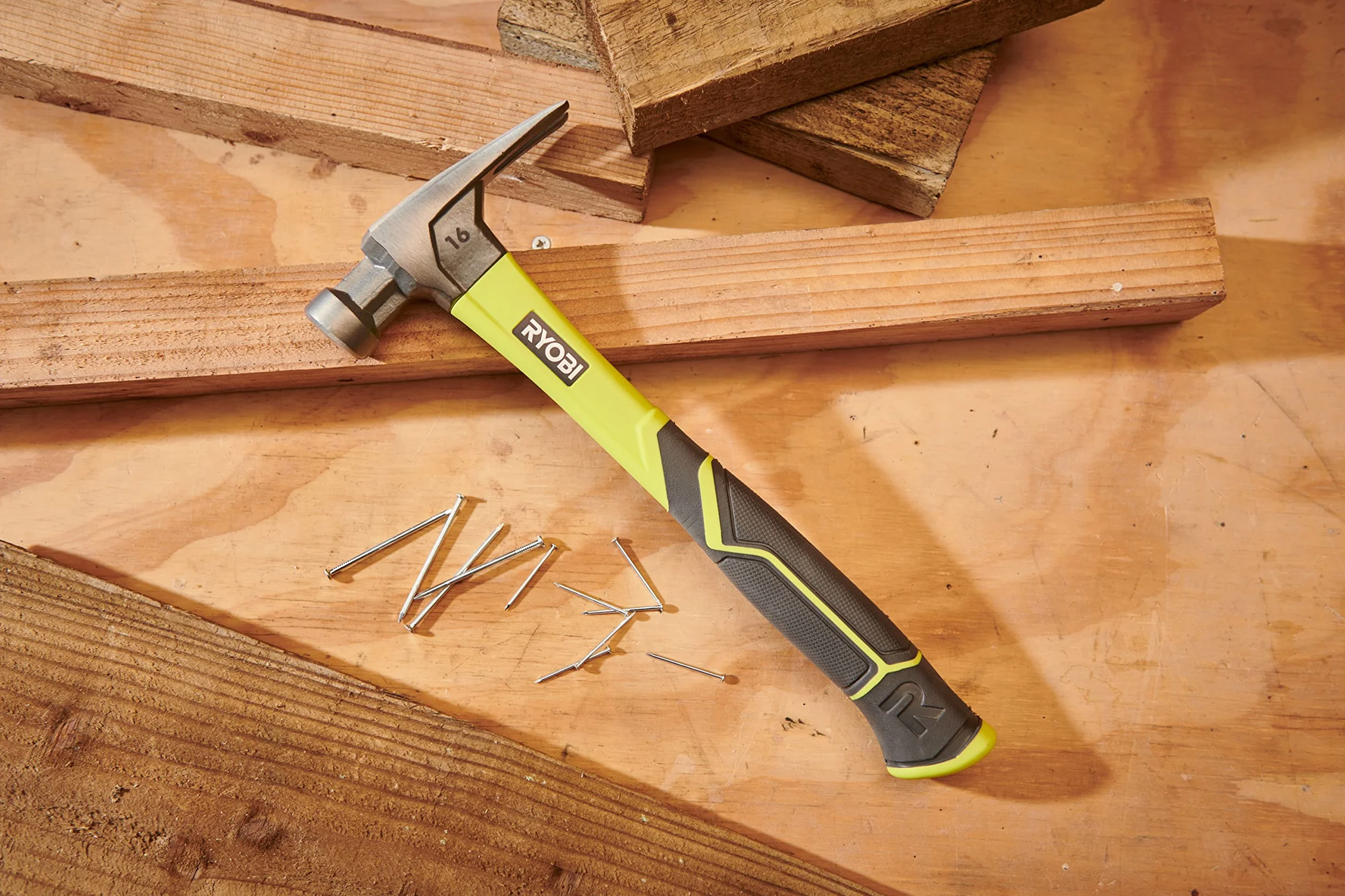 Ryobi RH16FSS Młotek Ramowy 473 ml Zielony Czarny