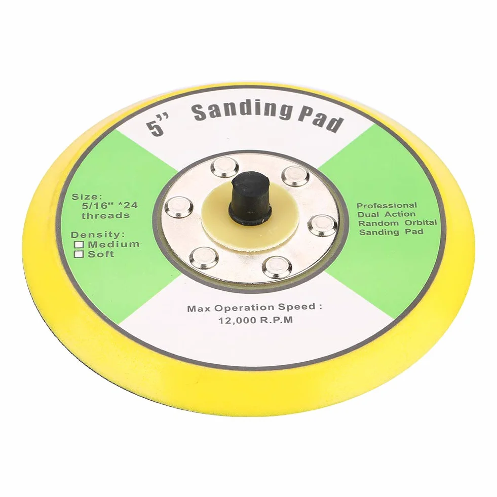 Talerz Szlifierski z Interfejsem 100/125 Mm Gwint M8 do Kamienia Sztucznego 5 cali