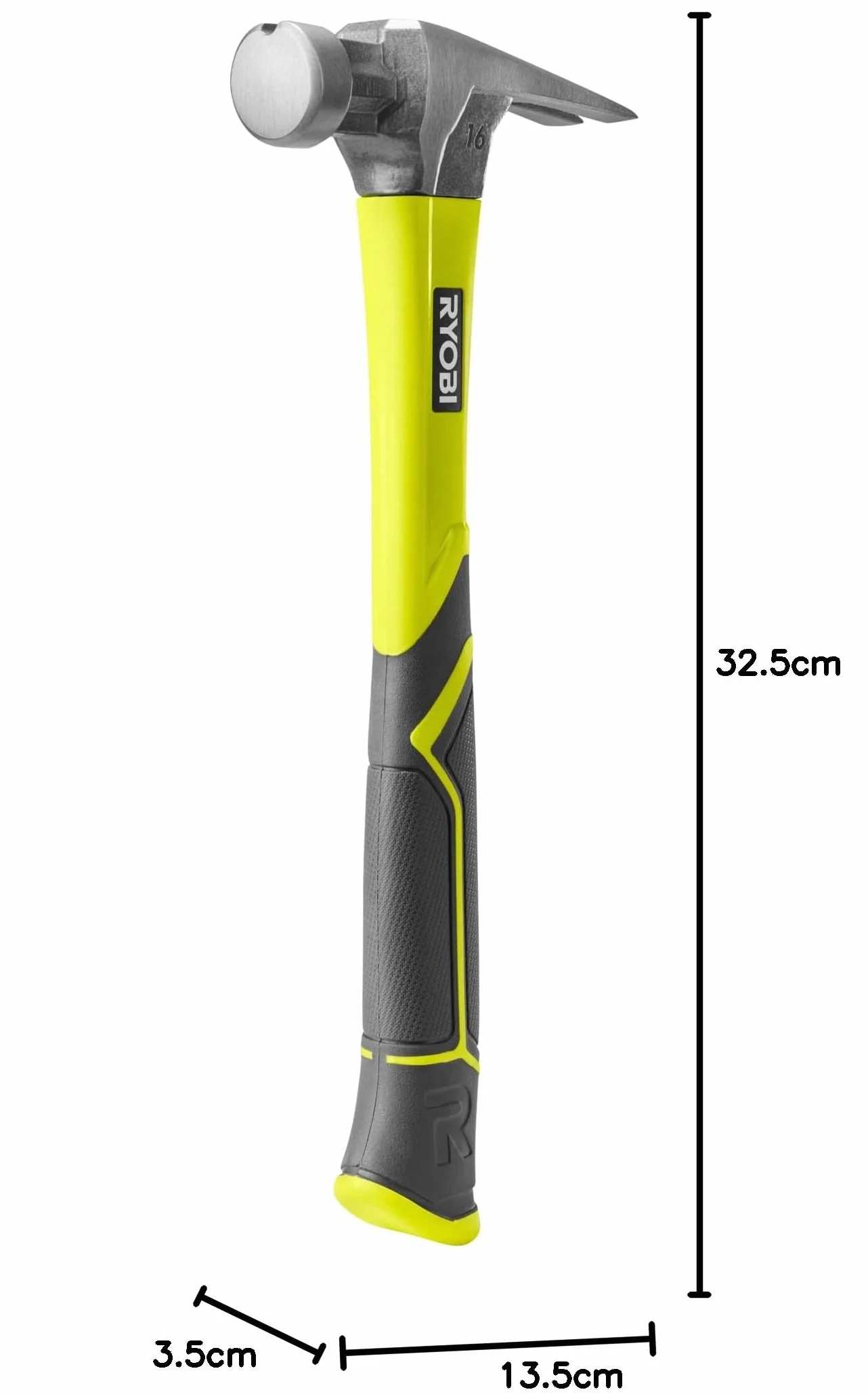 Ryobi RH16FSS Młotek Ramowy 473 ml Zielony Czarny