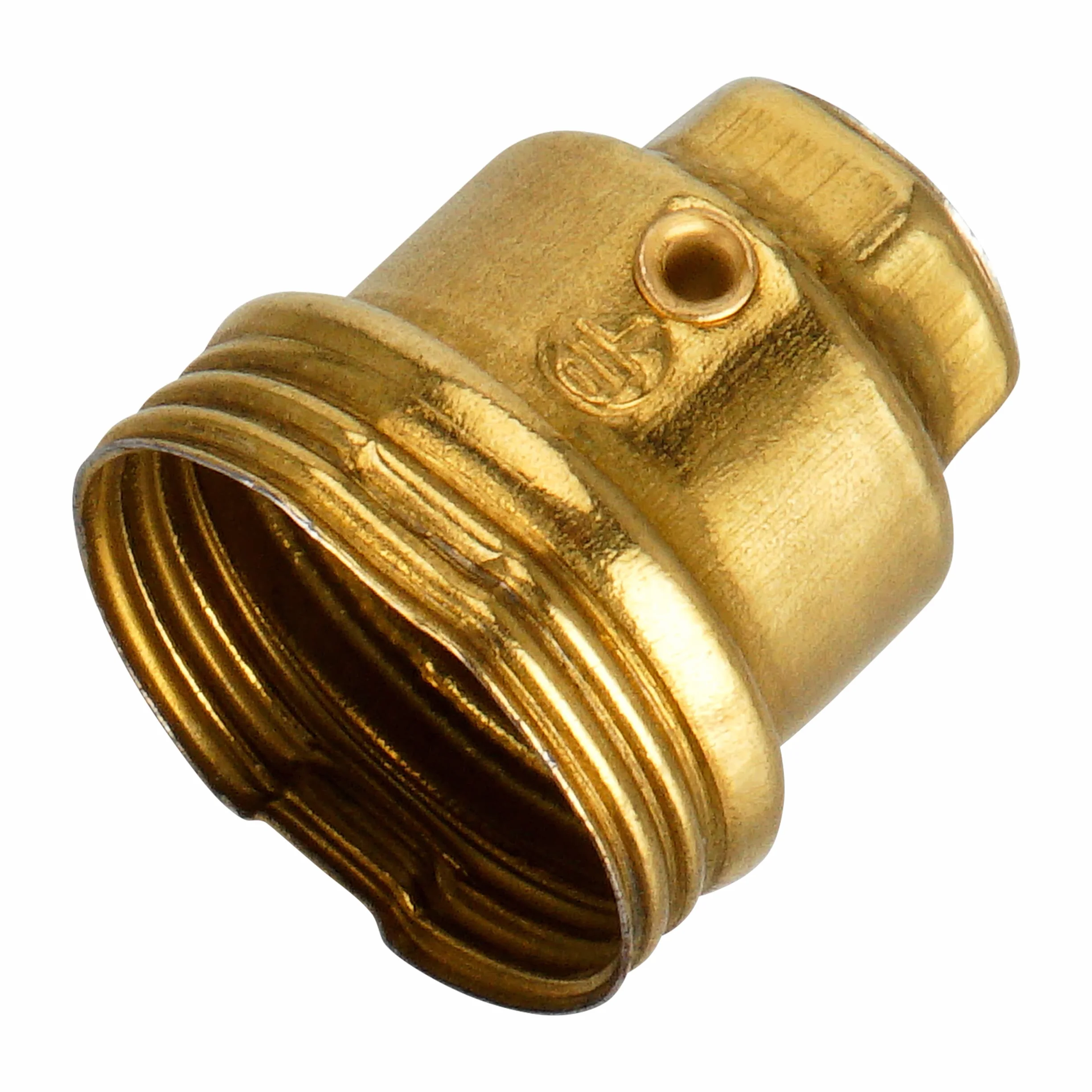 REV oprawka E14, oprawa lampy do żarówek do 60 W, mosiądz