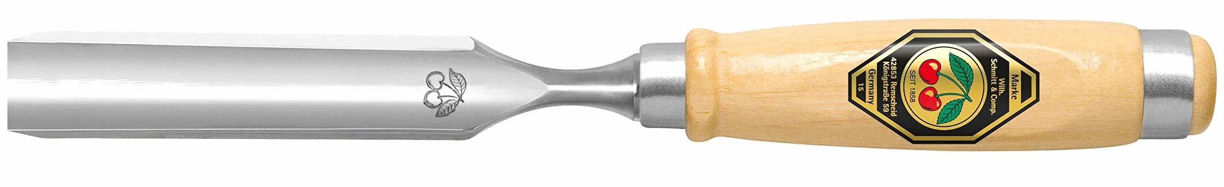 KIRSCHEN dłuto drążone 16 mm z trzonkiem z białego buku