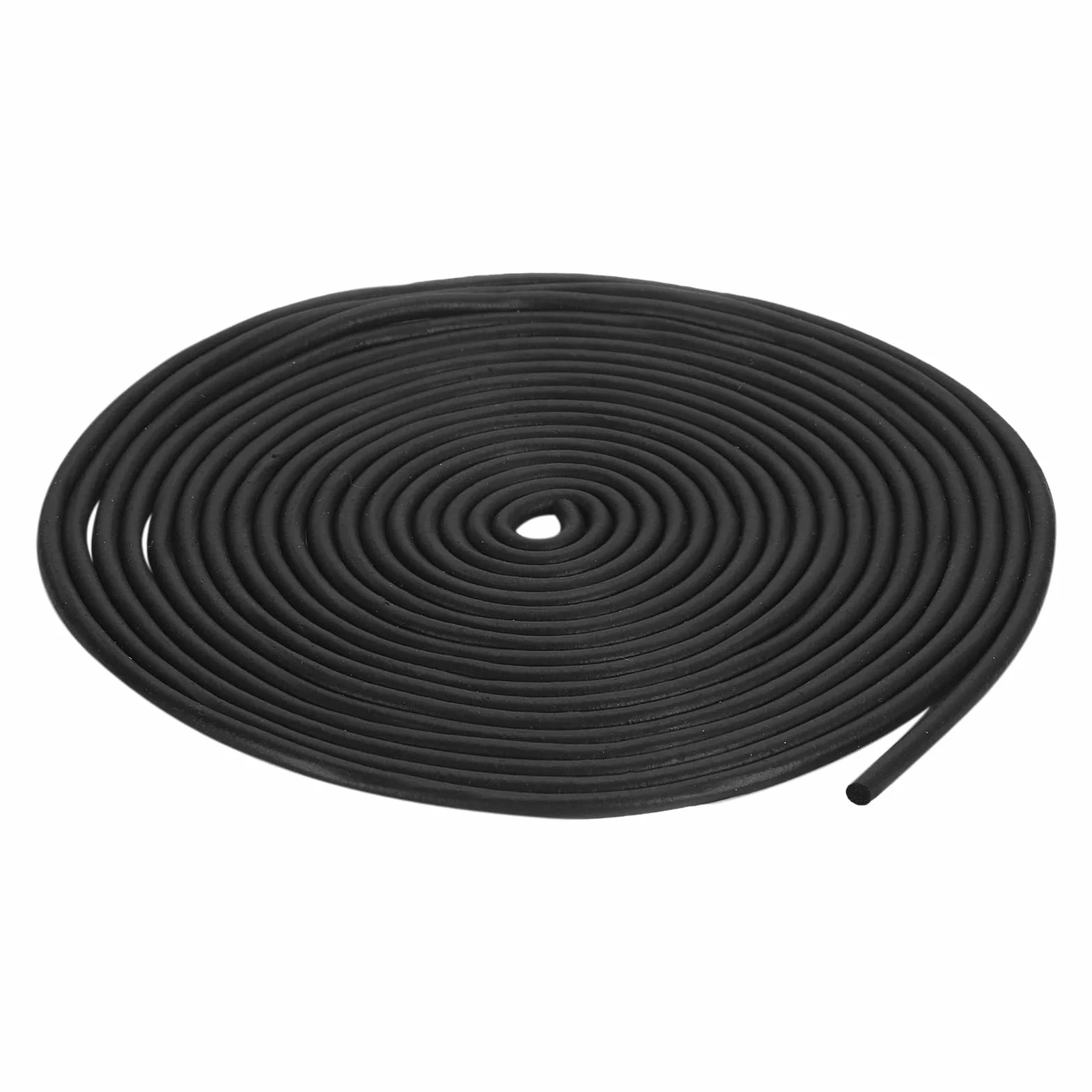 QUARKZMAN Sznurek uszczelniający, gumowa uszczelka, okrągła uszczelka 4 mm, długość 9 m, okrągły sznurek EPDM, gumowy profil wypełniający fug, do samodzielnego wykonania, uszczelki, łożyska, wkładki
