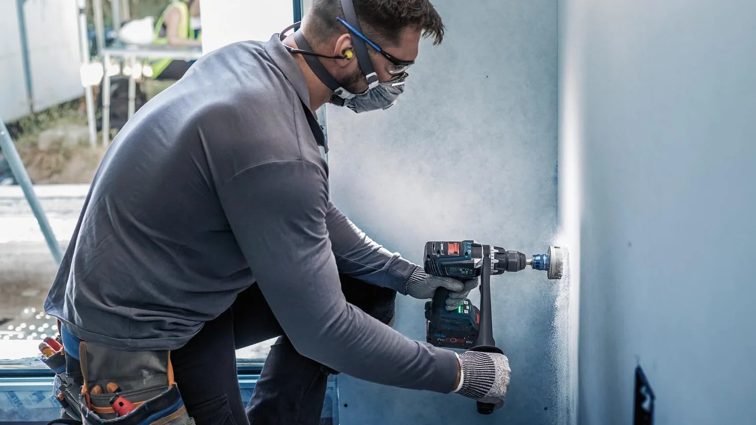 Bosch 14 x PRO Multi Material Power Change Plus zestaw otwornic – etui do formowania dmuchanego (do miękkiego drewna, płyt kartonowo-gipsowych, Ø 19-76 mm, profesjonalne akcesoria do wiertarki