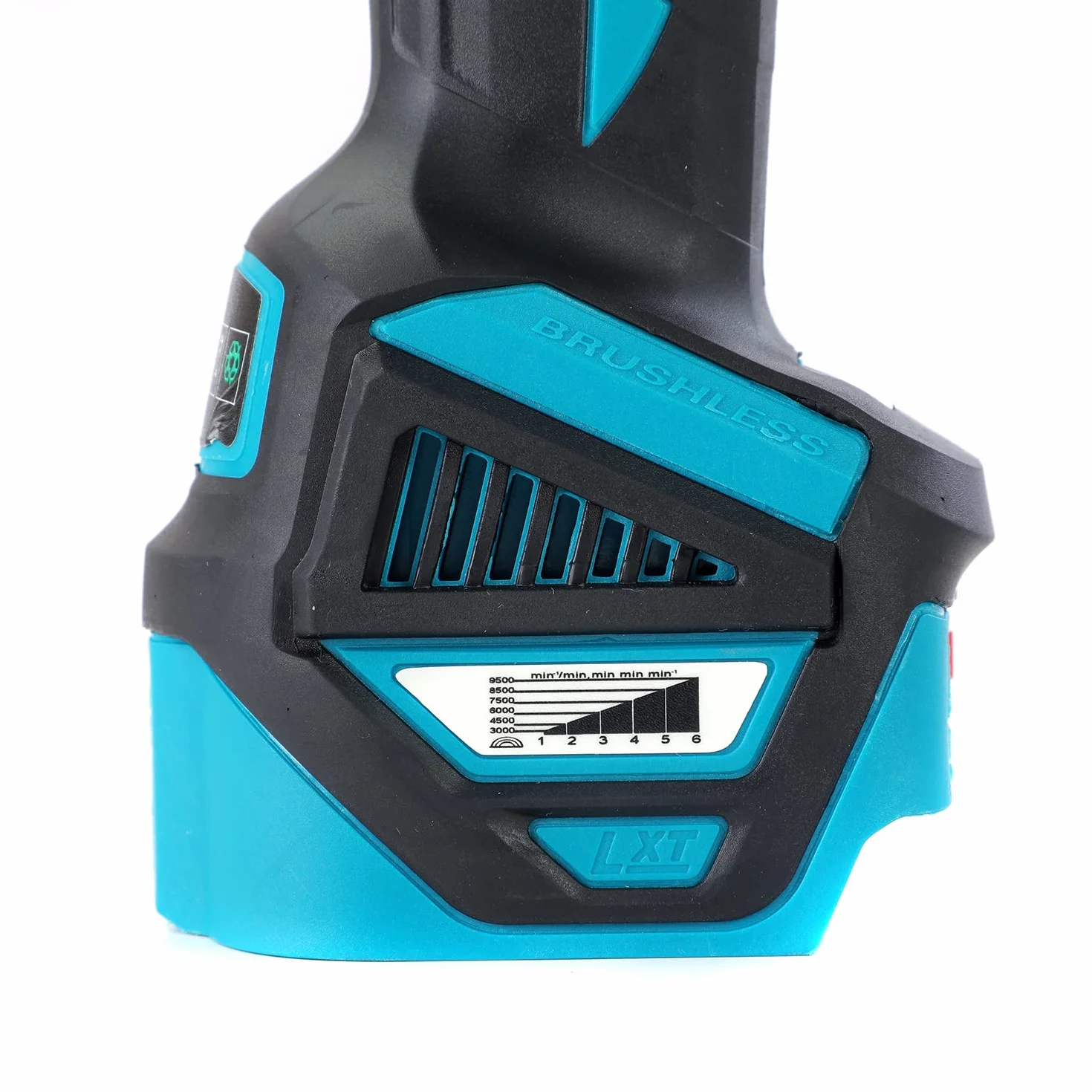 KATSU FIT-BAT 21 V bezszczotkowa akumulatorowa szlifierka kątowa 115 mm 125 mm, silnik bezszczotkowy, 6 zmiennych prędkości, bez baterii i ładowarki 102609